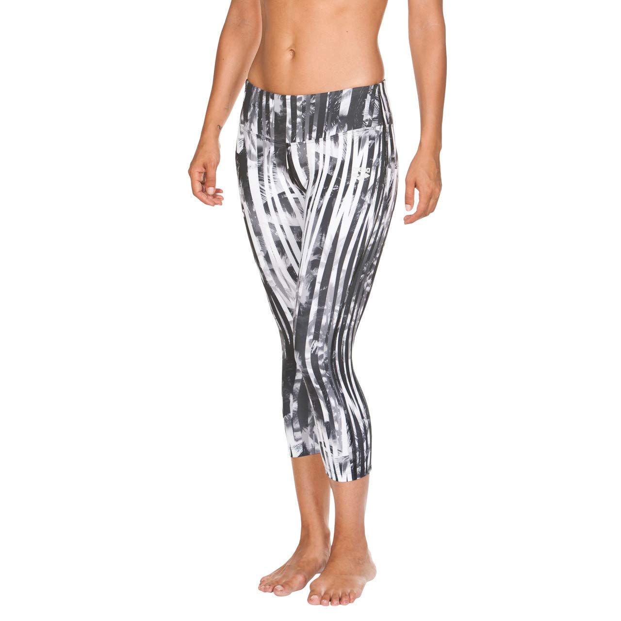 arena-w-gym-leggings-3-4-donna-riviera-black-xl image 2