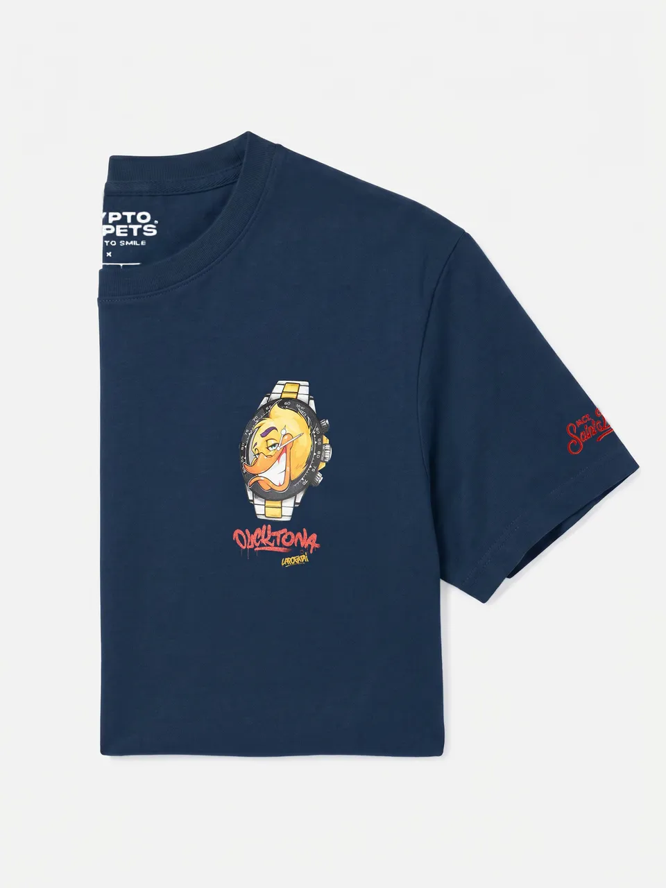 mc2-saint-barth-t-shirt-arnott-cryptopuppets-ducktona-watch-edizione-speciale-co image 1
