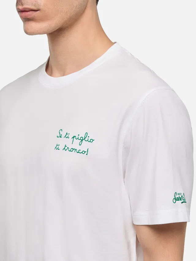 mc2-saint-barth-t-shirt-portofino-uomo-bianca-sapore-di-mare-special-edition image 1