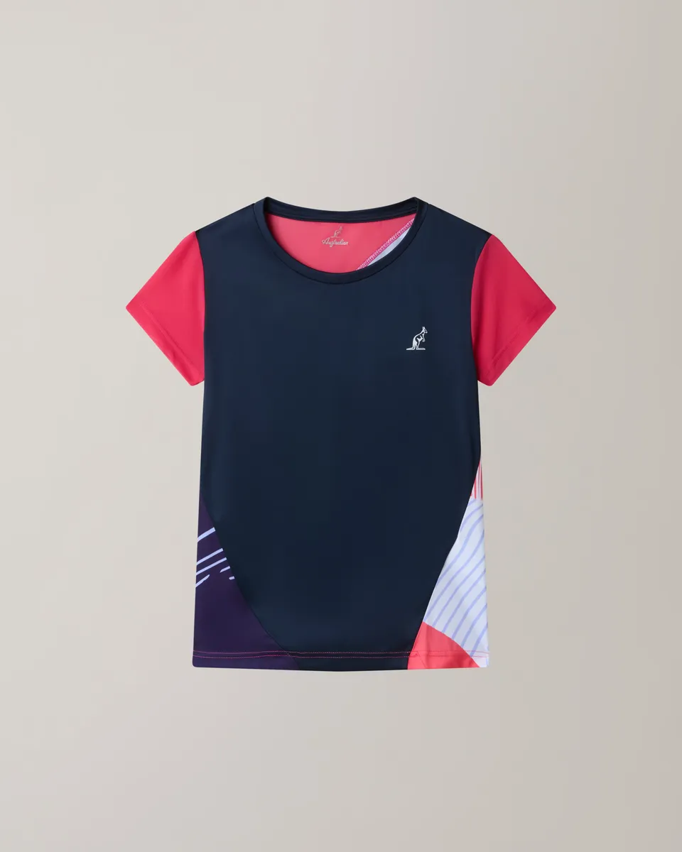 australian-absinth-t-shirt-maglia-tecnica-ace-elastica-blu-made-in-italy image 1