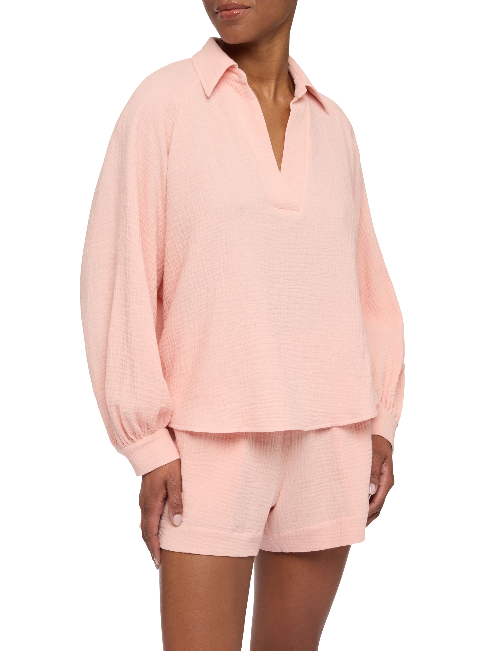 mc2-saint-barth-blusa-maira-donna-in-mussola-rosa image 1