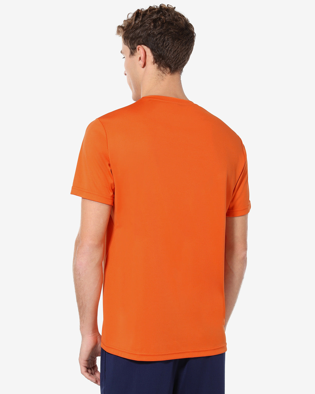 australian-t-shirt-ace-arancio-acceso-t-shirt-tennis-performance-made-in-italy image 3