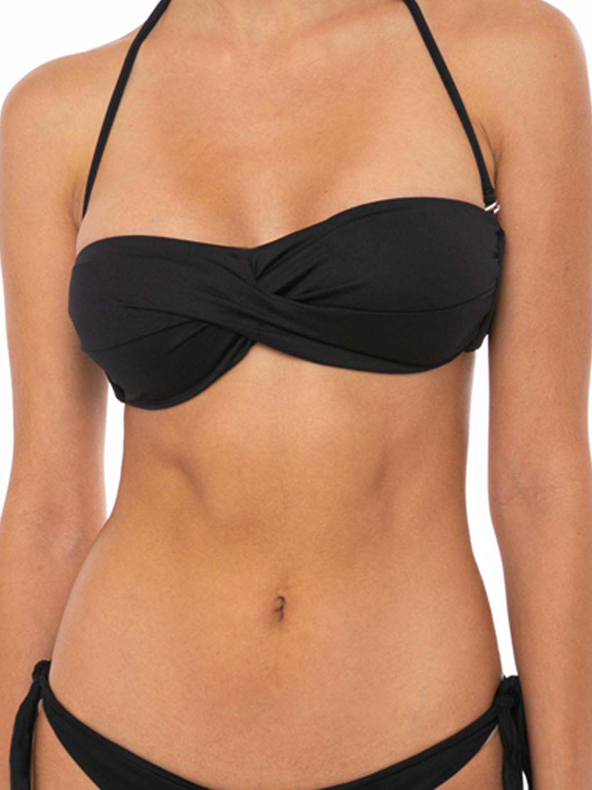 mc2-saint-barth-top-a-fascia-nero-donna image 1
