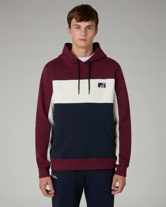 australian-posh-hoodie-felpa-con-cappuccio-rubino image 1