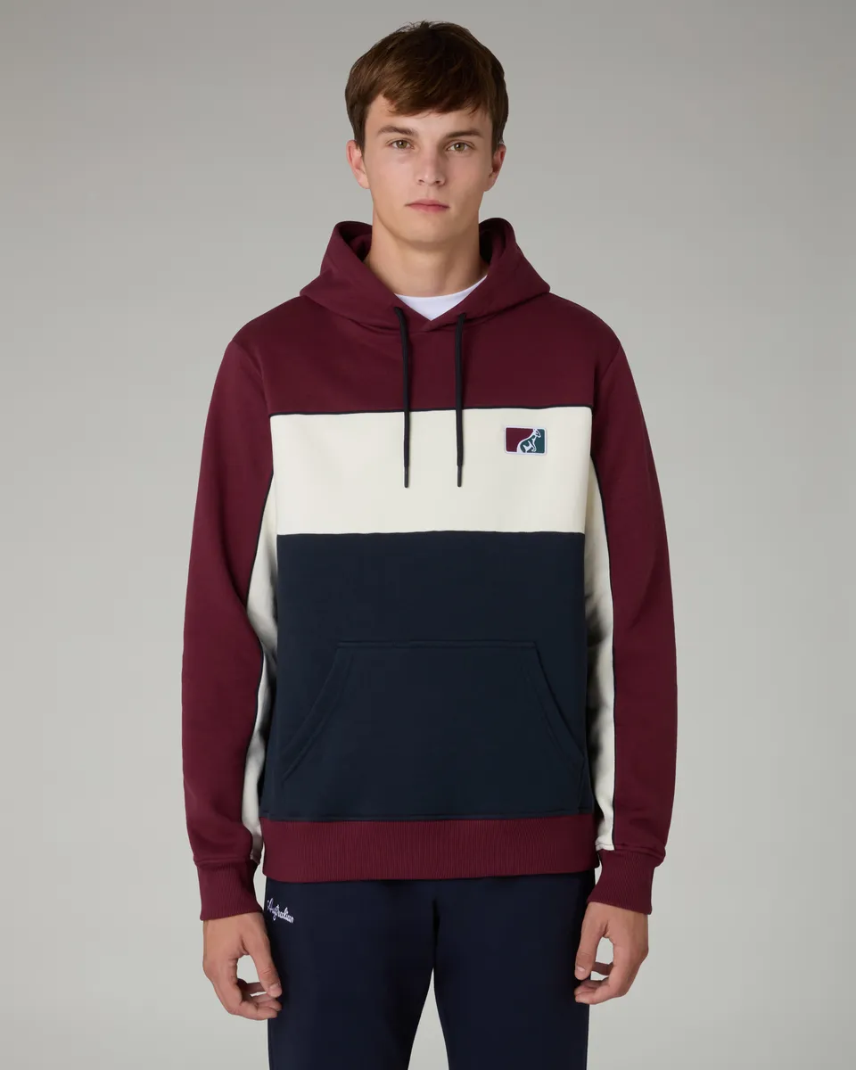 australian-posh-hoodie-felpa-con-cappuccio-rubino image 1