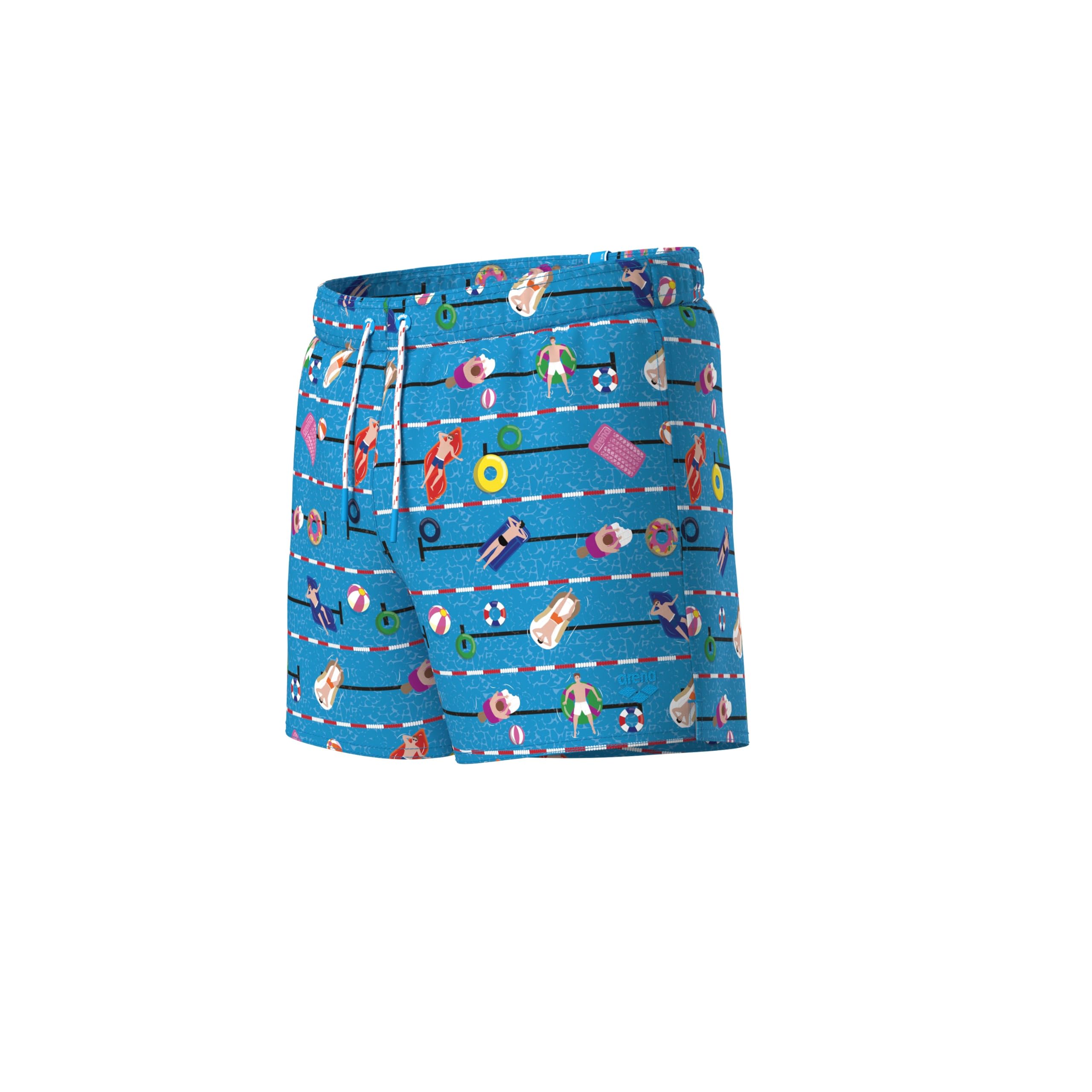 arena-water-prints-beach-short-uomo-swimming-pool-tasche-laterali image 8