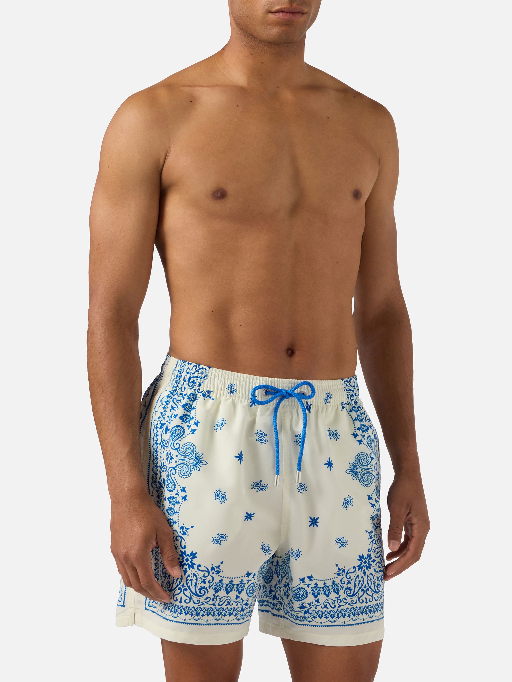 mc2-saint-barth-costume-mare-uomo-gustavia-bianco-azzurro-bandana-gus0009 image 3