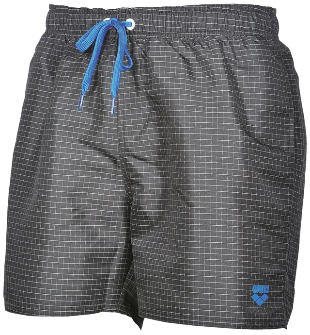 arena-yarn-dyed-boxer-pantaloncini-bagno-uomo-check-con-slip-interno-in-rete image 1