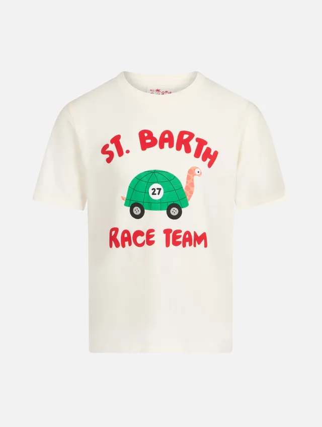 mc2-saint-barth-boy-t-shirt-bambino-cotone-st-barth-race-team-bianca image 1