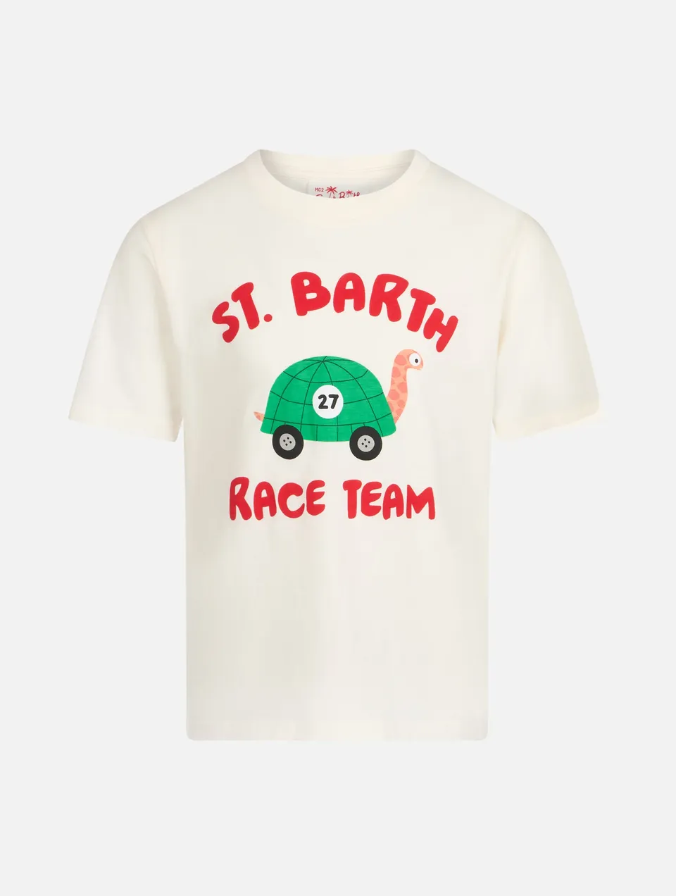 mc2-saint-barth-boy-t-shirt-bambino-cotone-st-barth-race-team-bianca image 1