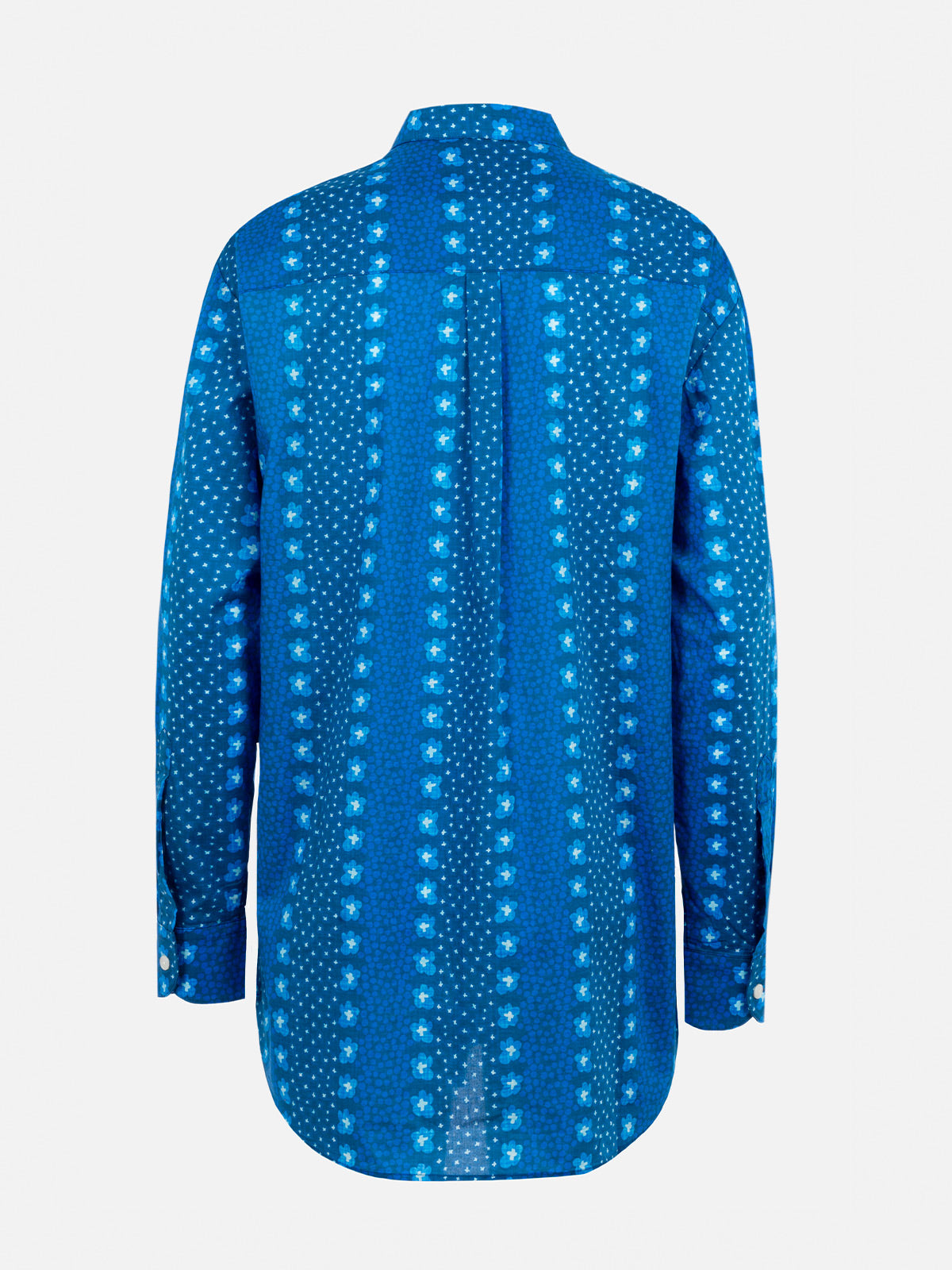 mc2-saint-barth-camicia-brigitte-donna-in-cotone-fantasia-floreale-indaco image 6