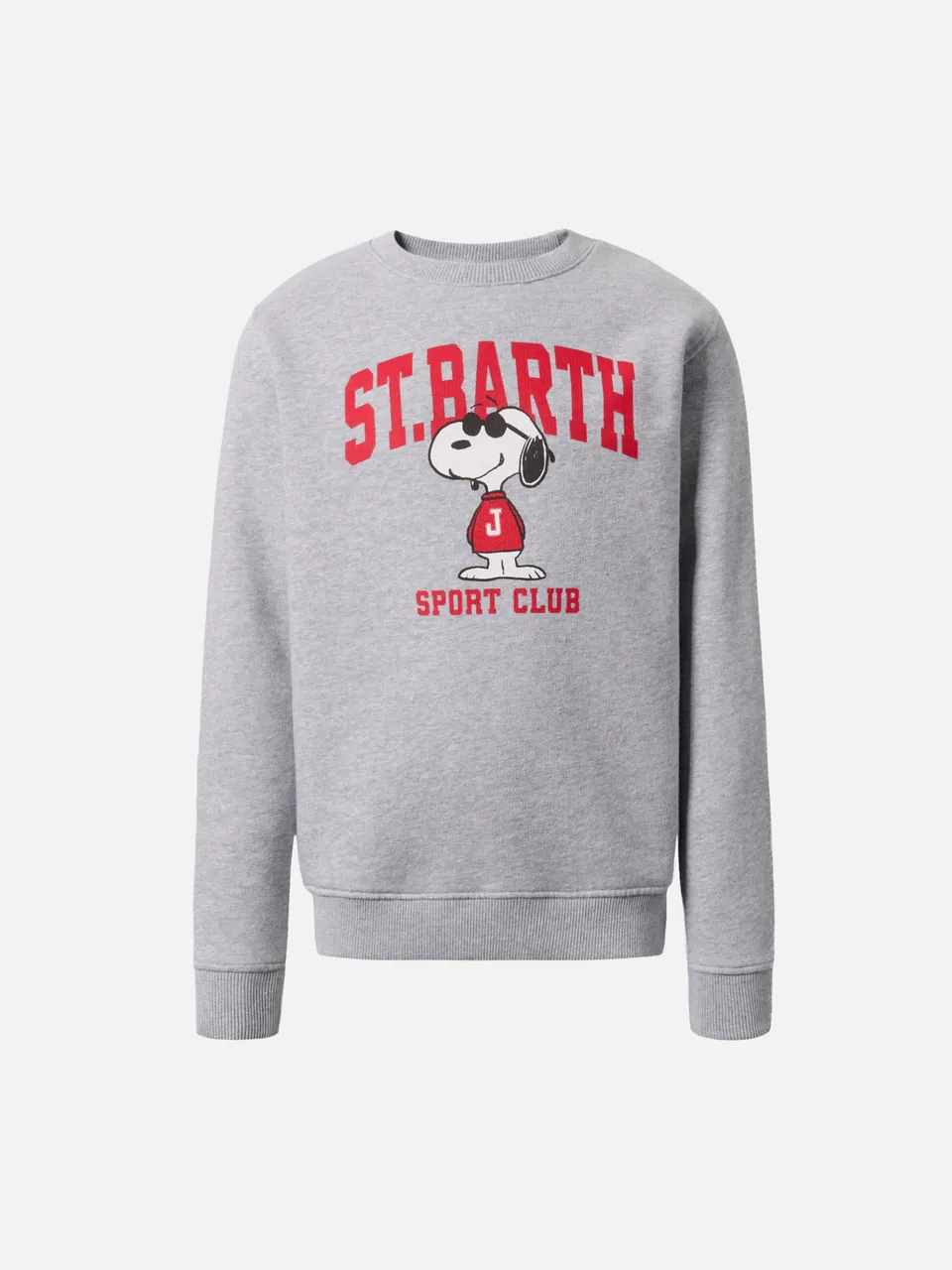 mc2-saint-barth-felpa-girocollo-hutton-con-stampa-snoopy-peanuts-special-edition image 1