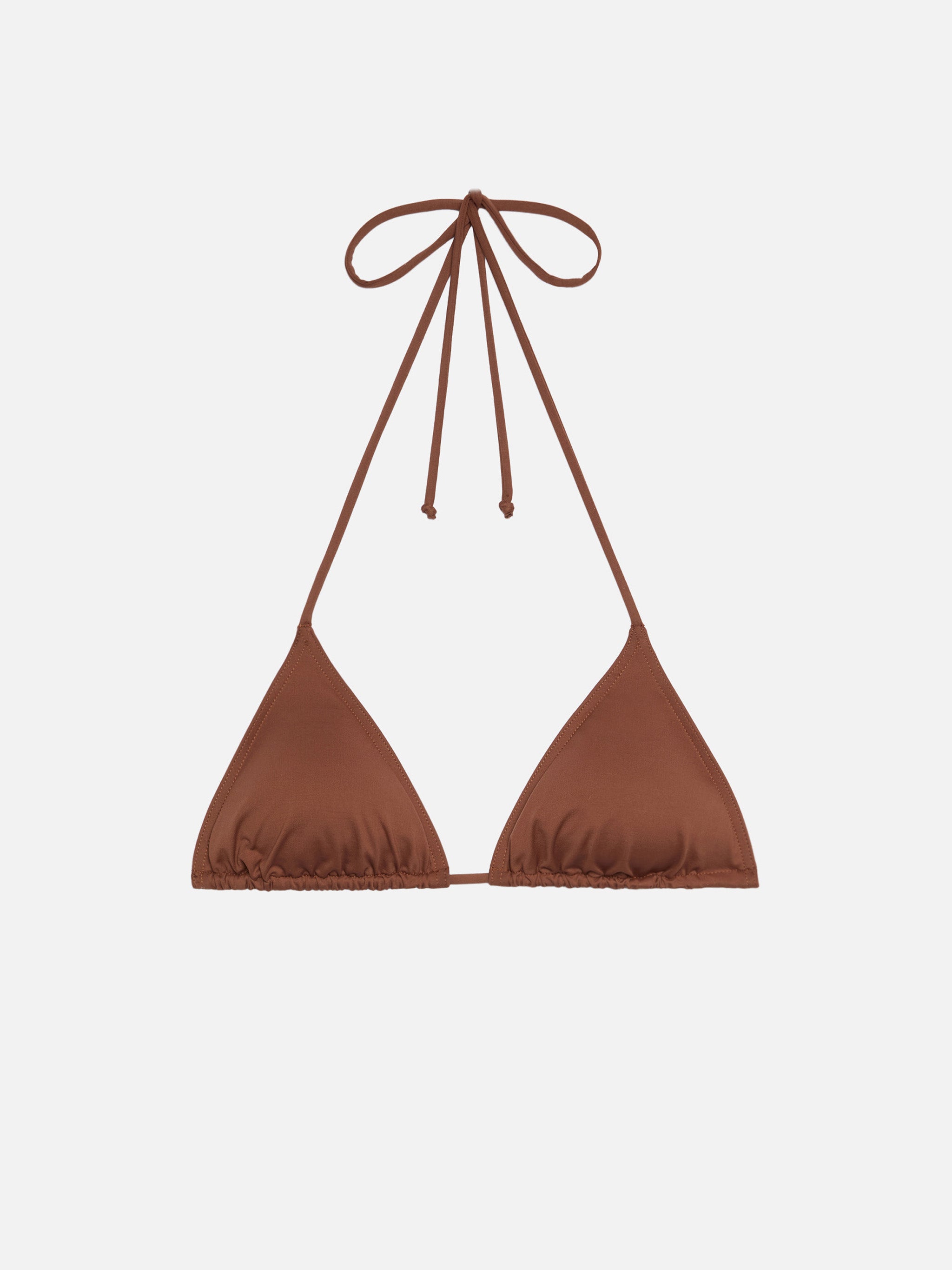 mc2-saint-barth-leah-top-bikini-triangolo-marrone image 1