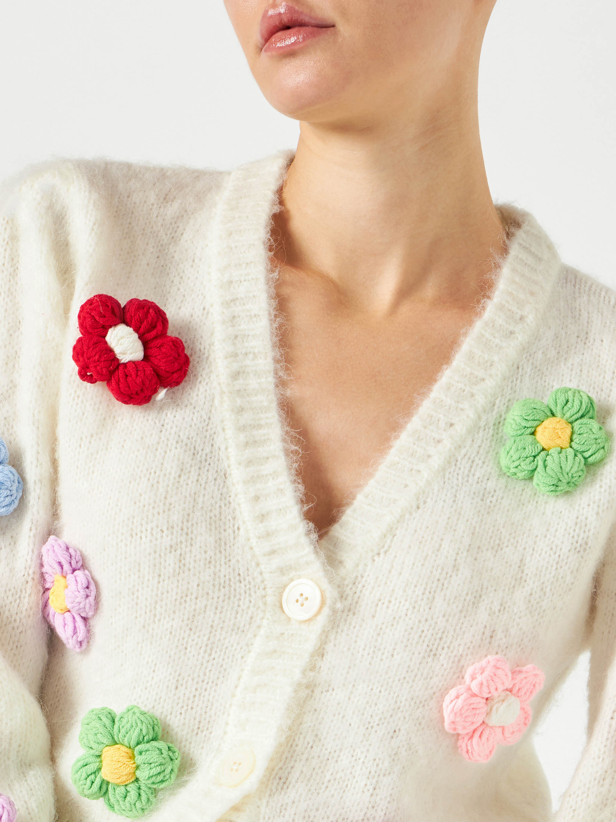 mc2-saint-barth-lyza-soft-cardigan-donna-cropped-margherite image 2