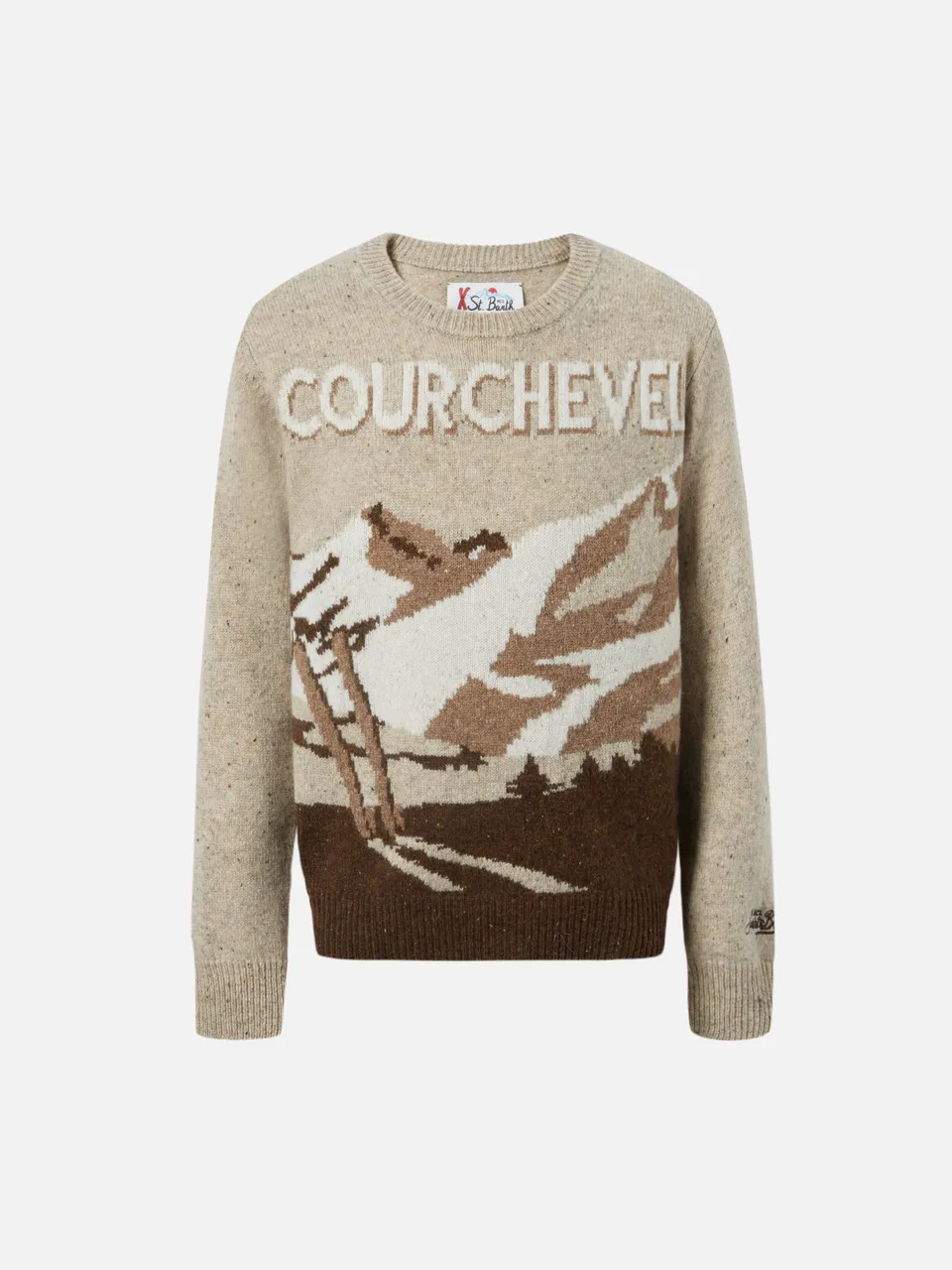 mc2-saint-barth-maglione-girocollo-douglas-con-jacquard-cartolina-courchevel image 1