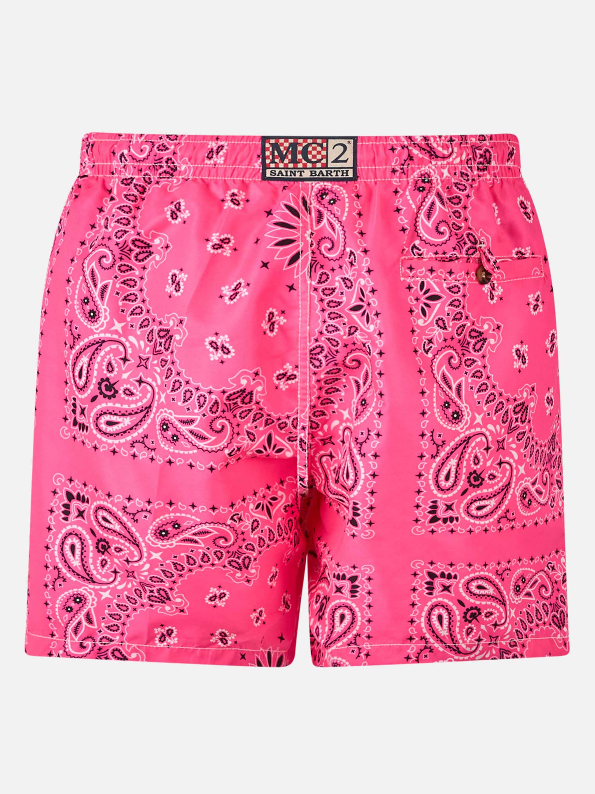 mc2-saint-barth-costume-mare-caprese-uomo-stampa-bandana-rosa image 2