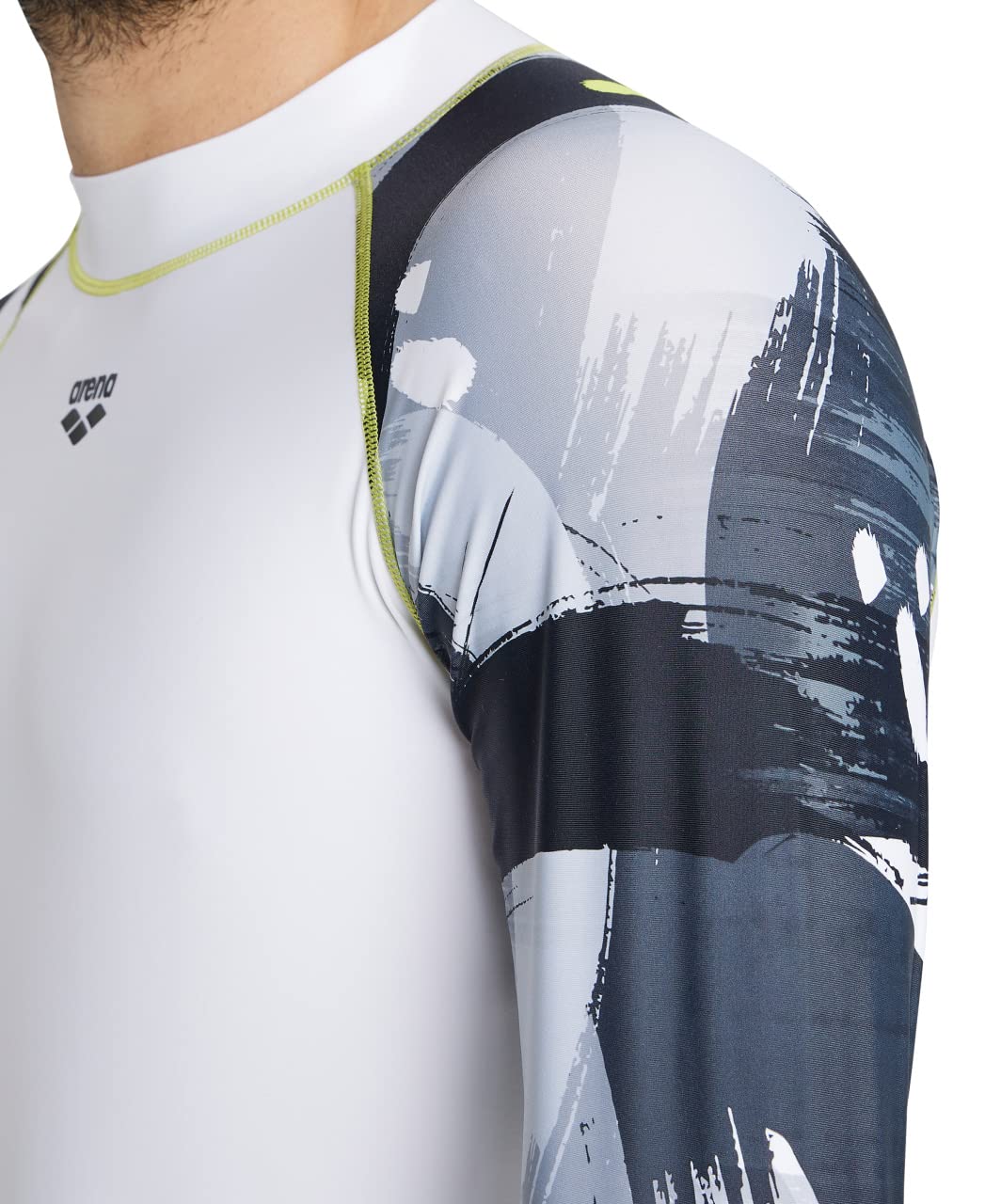 arena-rash-vest-allover-maniche-lunghe-uomo image 5