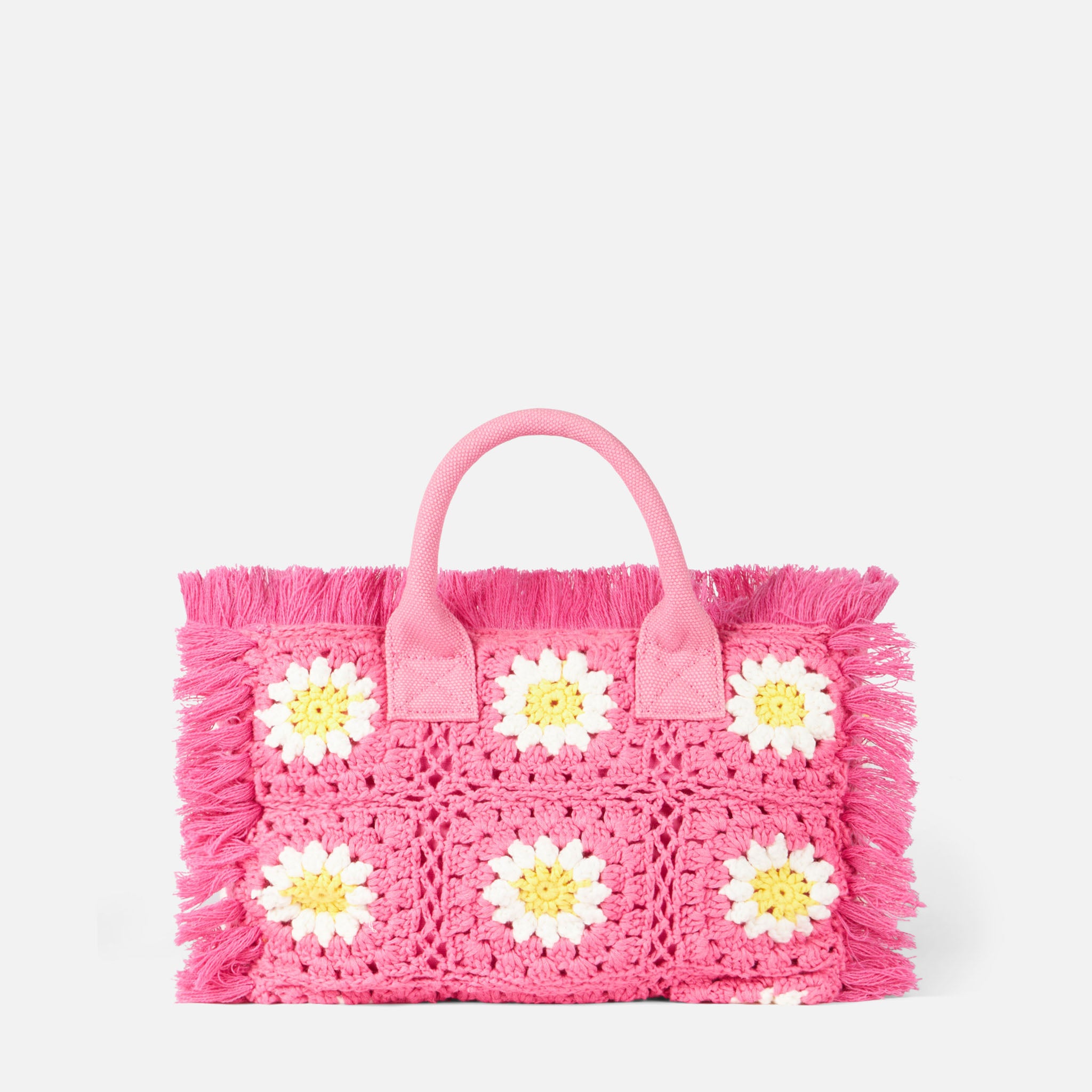 mc2-saint-barth-borsa-colette-rosa-con-patch-fiori-all-uncinetto-in-cotone image 3