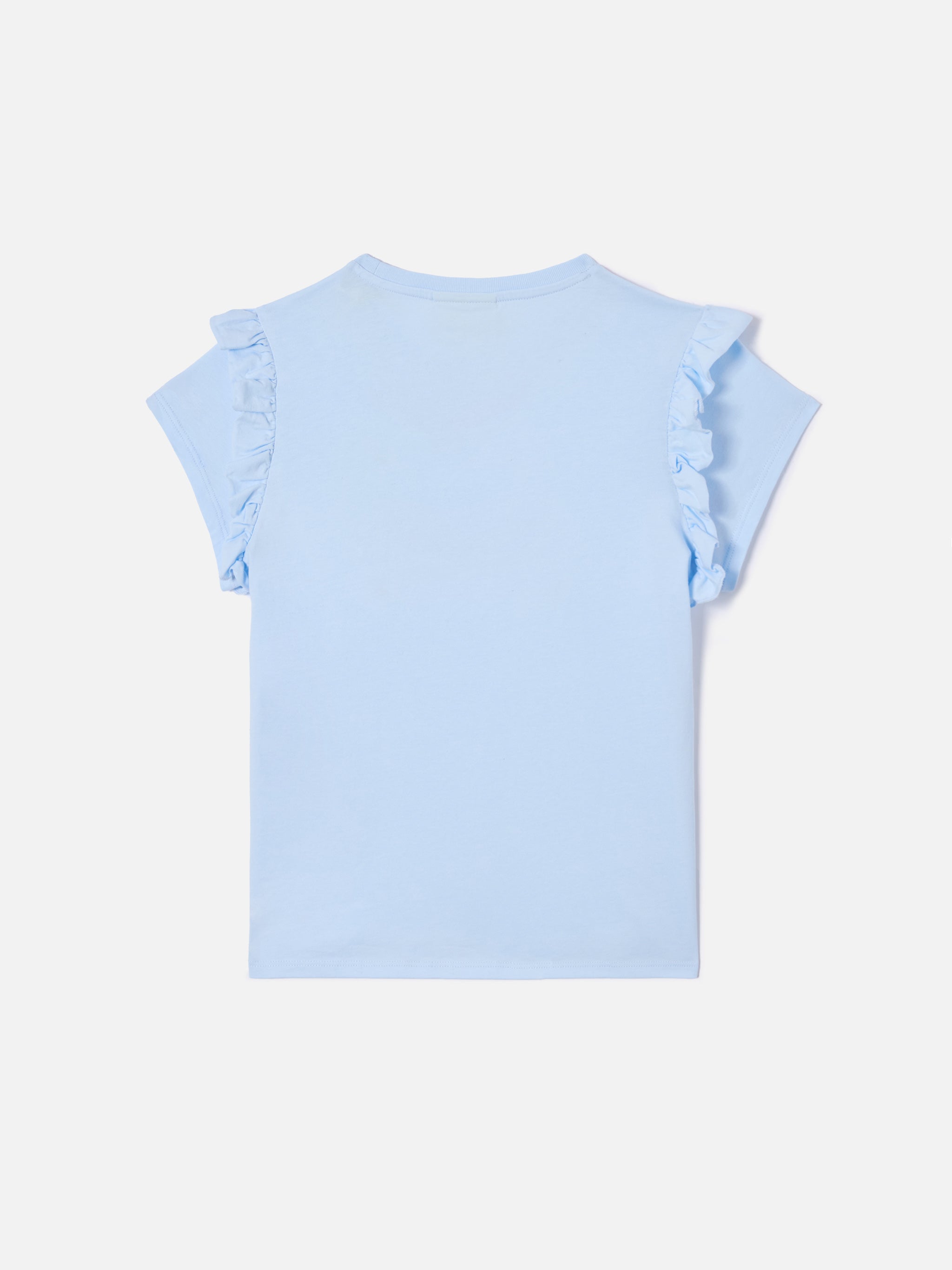 t-shirt-baby-mc2-saint-barth-in-cotone-con-volant-e-ricamo-bella-e-monella image 3