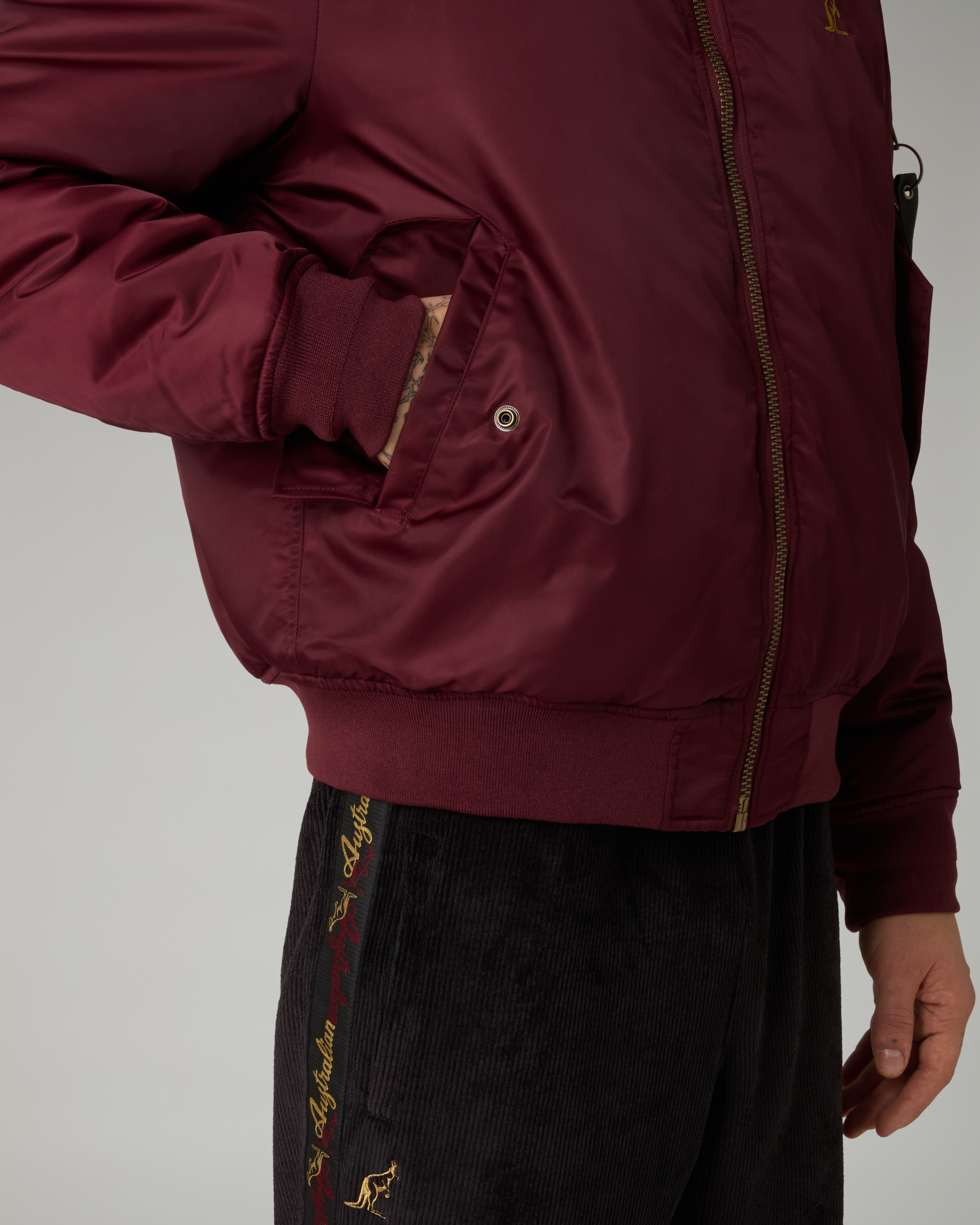 australian-archive-bomber-jacket-giubbotto-in-nylon-twill image 5