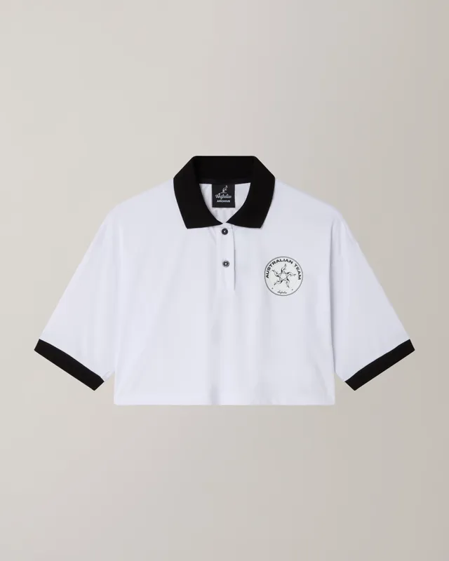 australian-goran-pink-polo-shirt-cropped-tecnica-bianca image 1