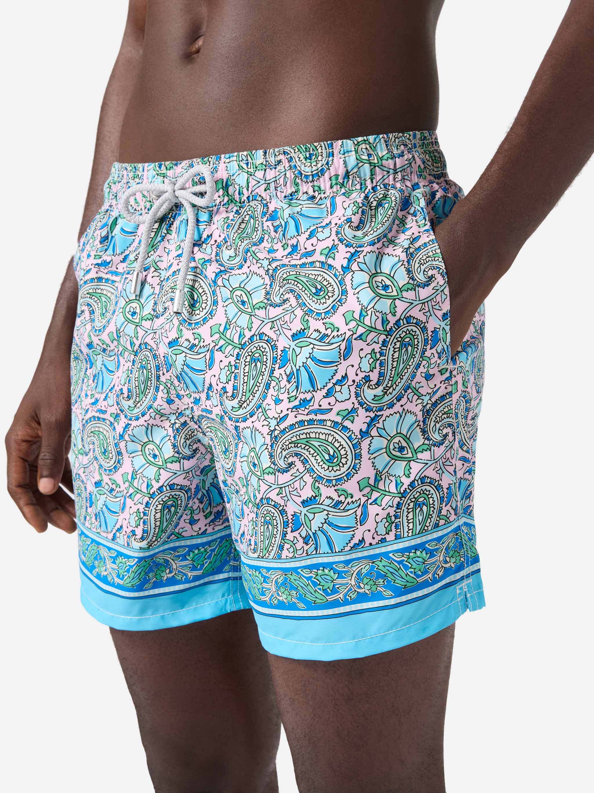 mc2-saint-barth-gustavia-costume-mare-uomo-paisley-rosa-special-edition image 5