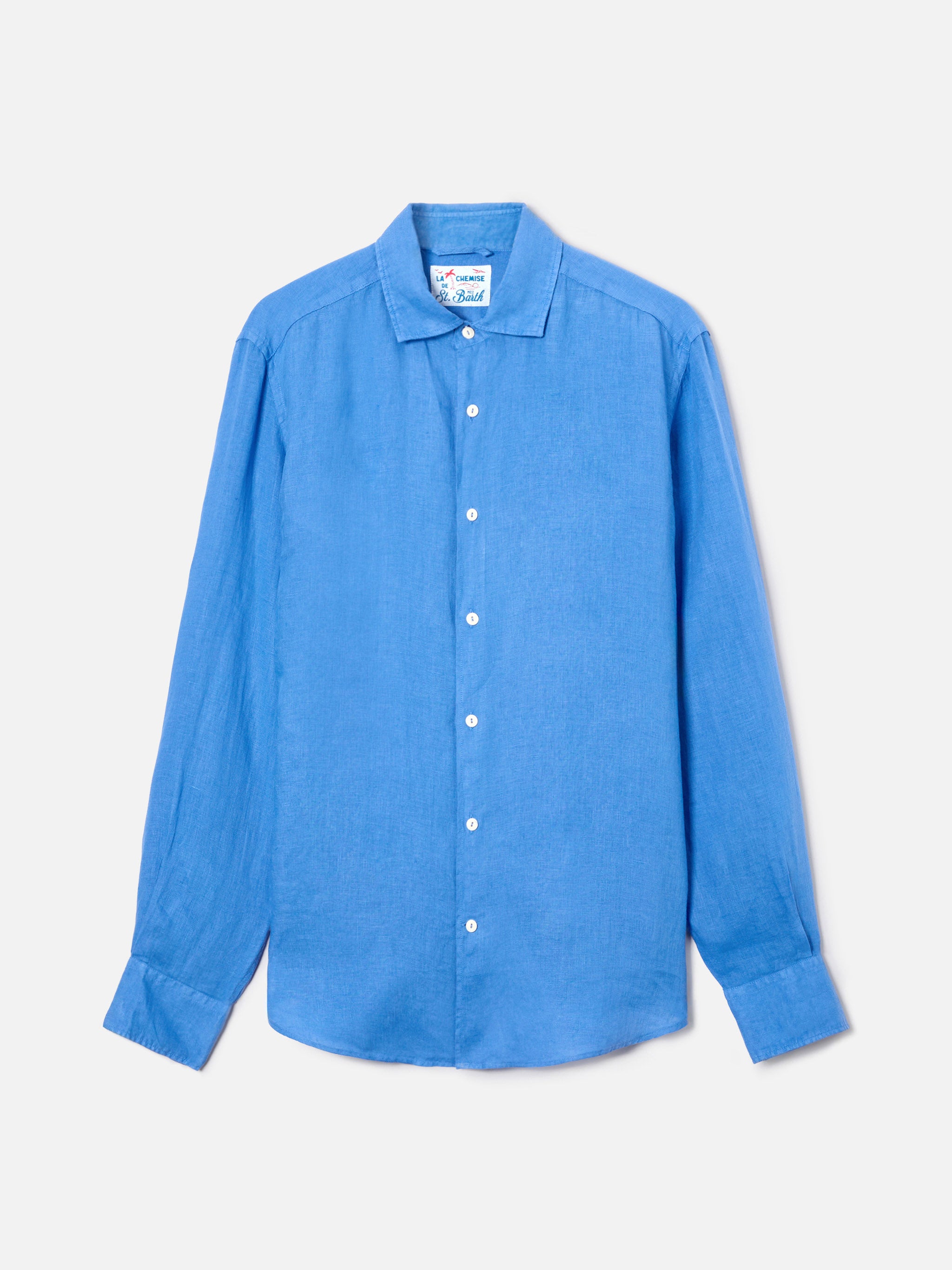 mc2-saint-barth-camicia-pamplona-in-lino-blu-tinta-unita image 6