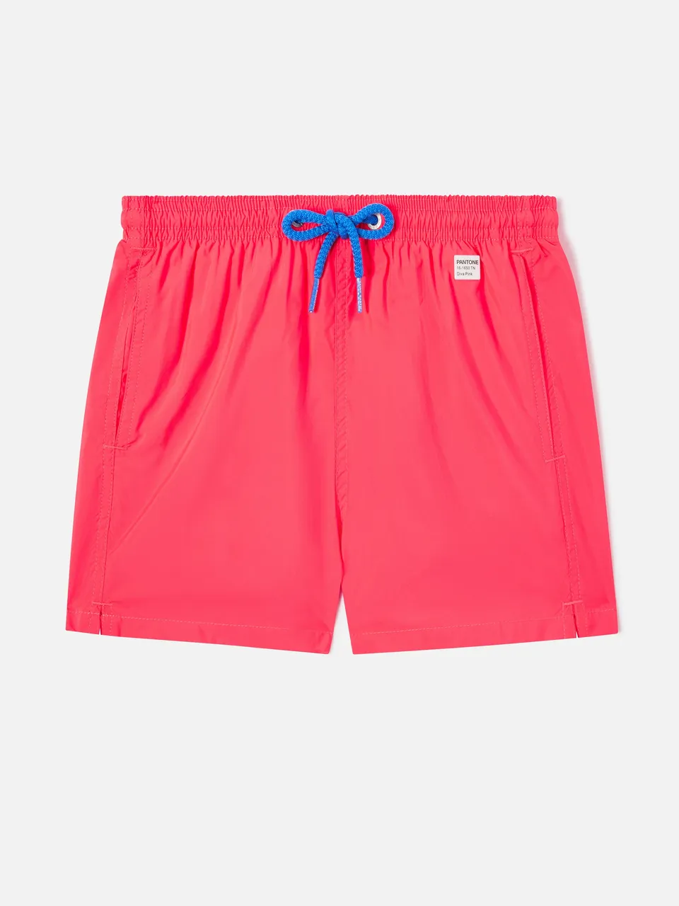 mc2-saint-barth-costume-boxer-bambino-rosso-fluo-edizione-pantone-ultra-light image 1