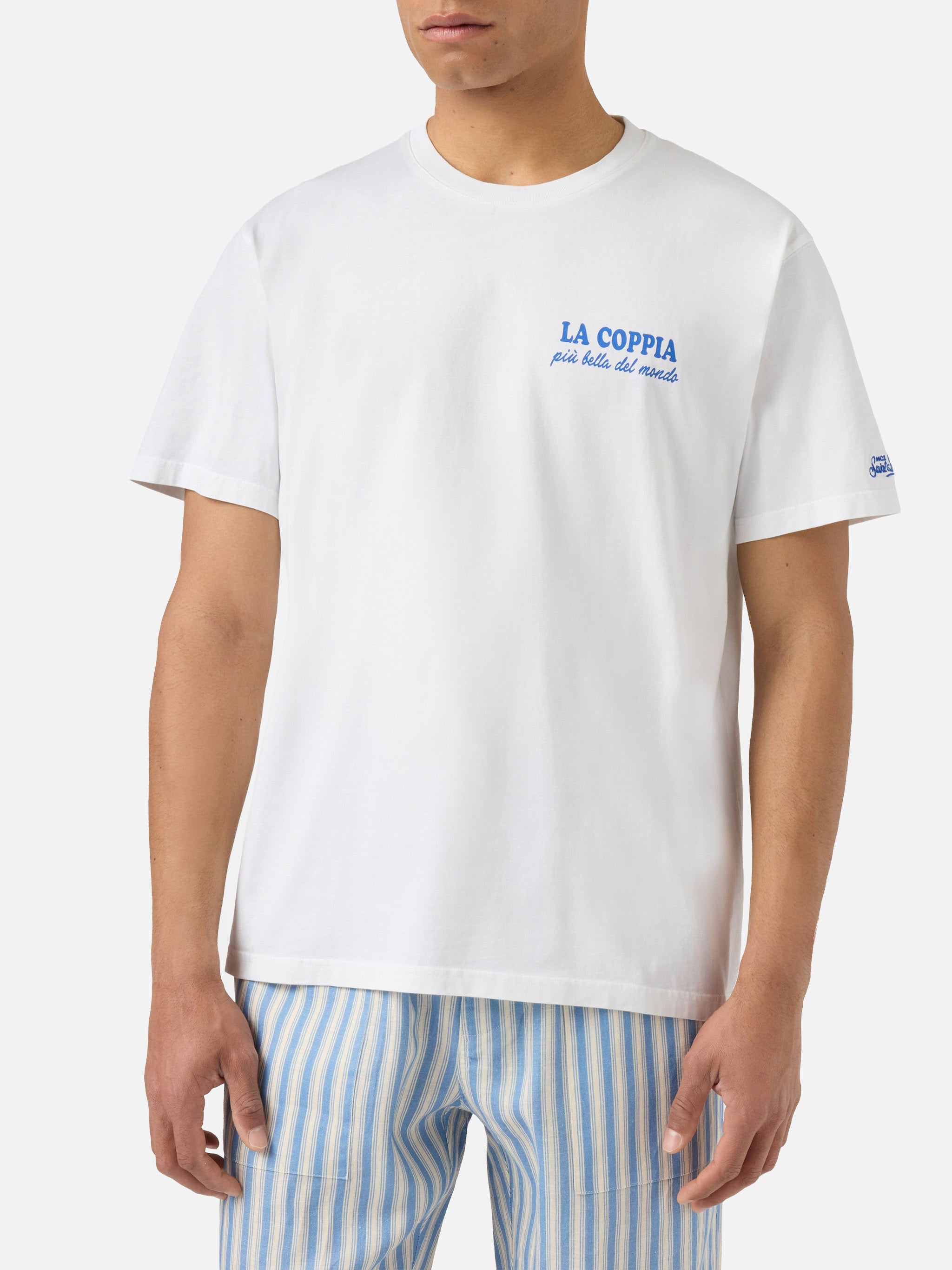mc2-saint-barth-t-shirt-portland-uomo-bianca-schweppes-edizione-speciale image 3