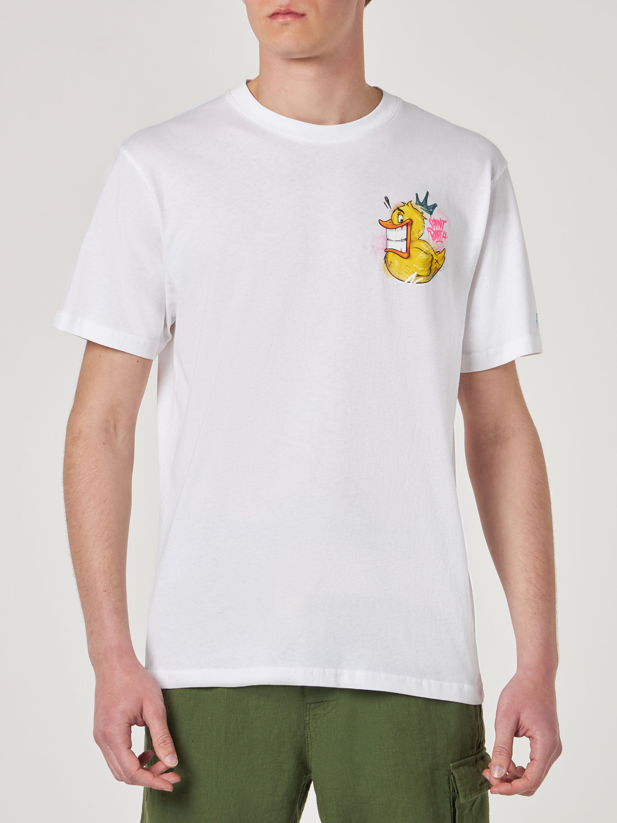 mc2-saint-barth-t-shirt-portofino-crypto-duck-special-edition-bianca-uomo image 4