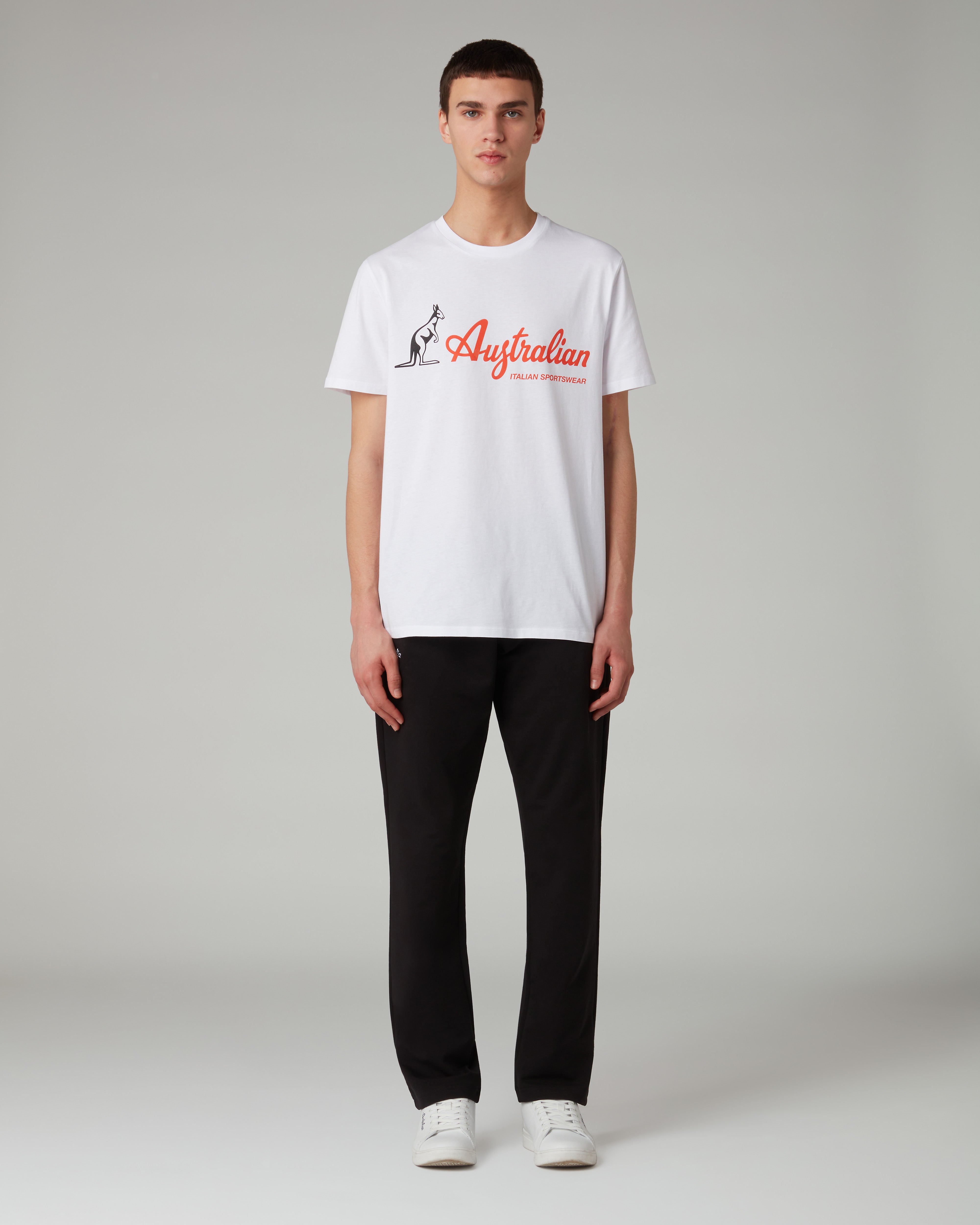 australian-big-logo-t-shirt-maglietta-cotone-stampa-serigrafica-davanti image 2