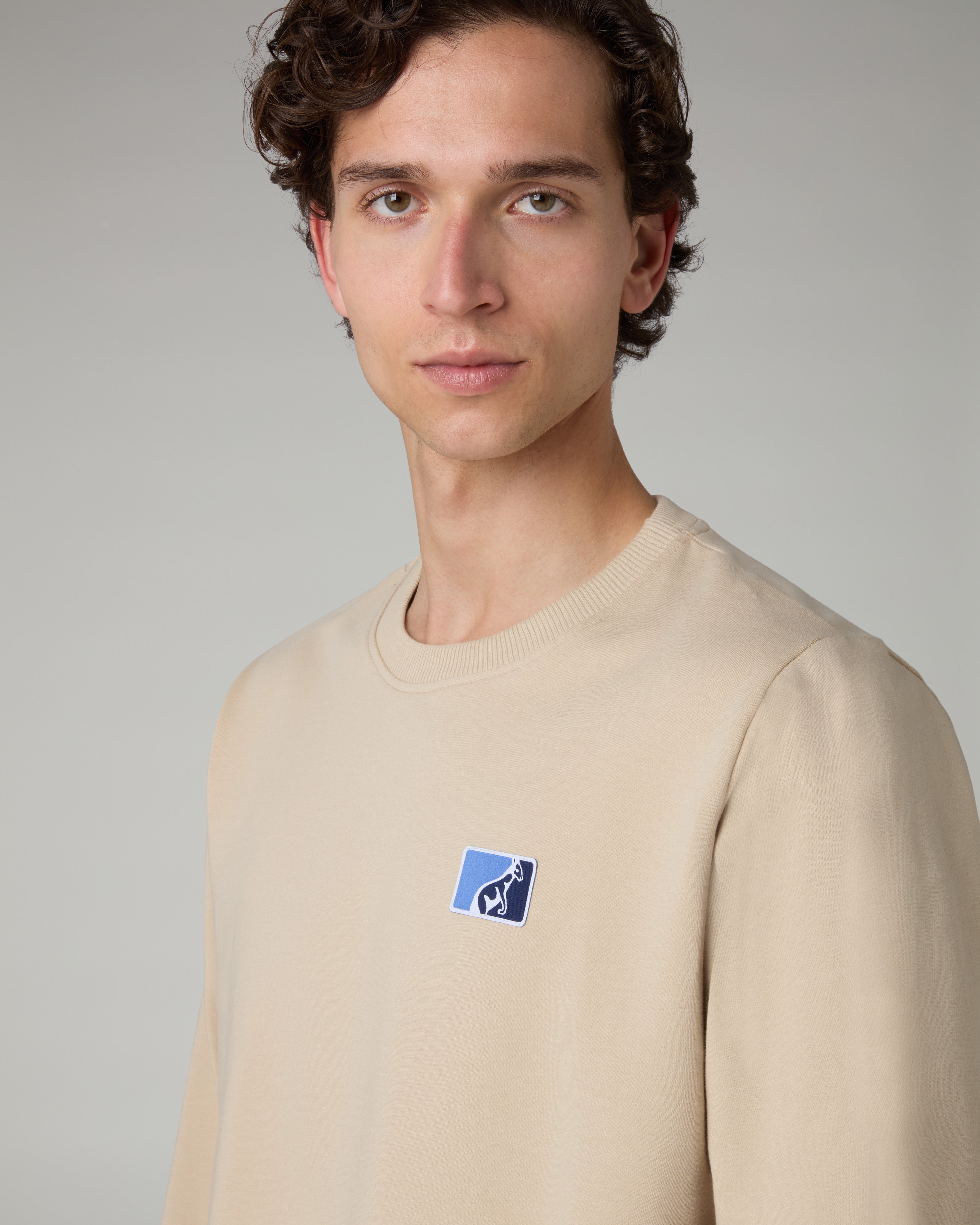 australian-easy-crewneck-felpa-girocollo-uomo-sabbia image 4