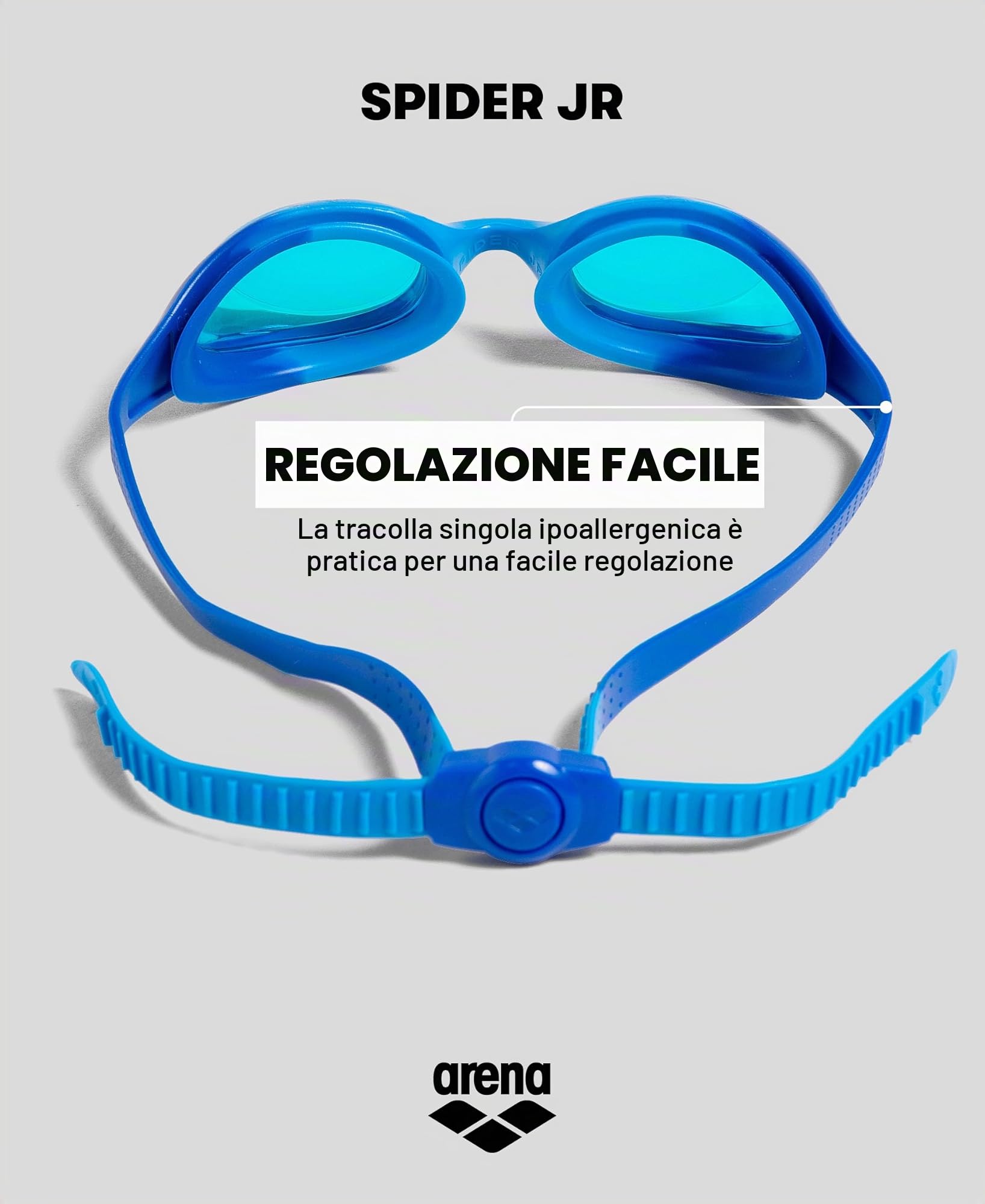 arena-spider-junior-mirror-occhialini-nuoto-bambini-6-12-anni image 7