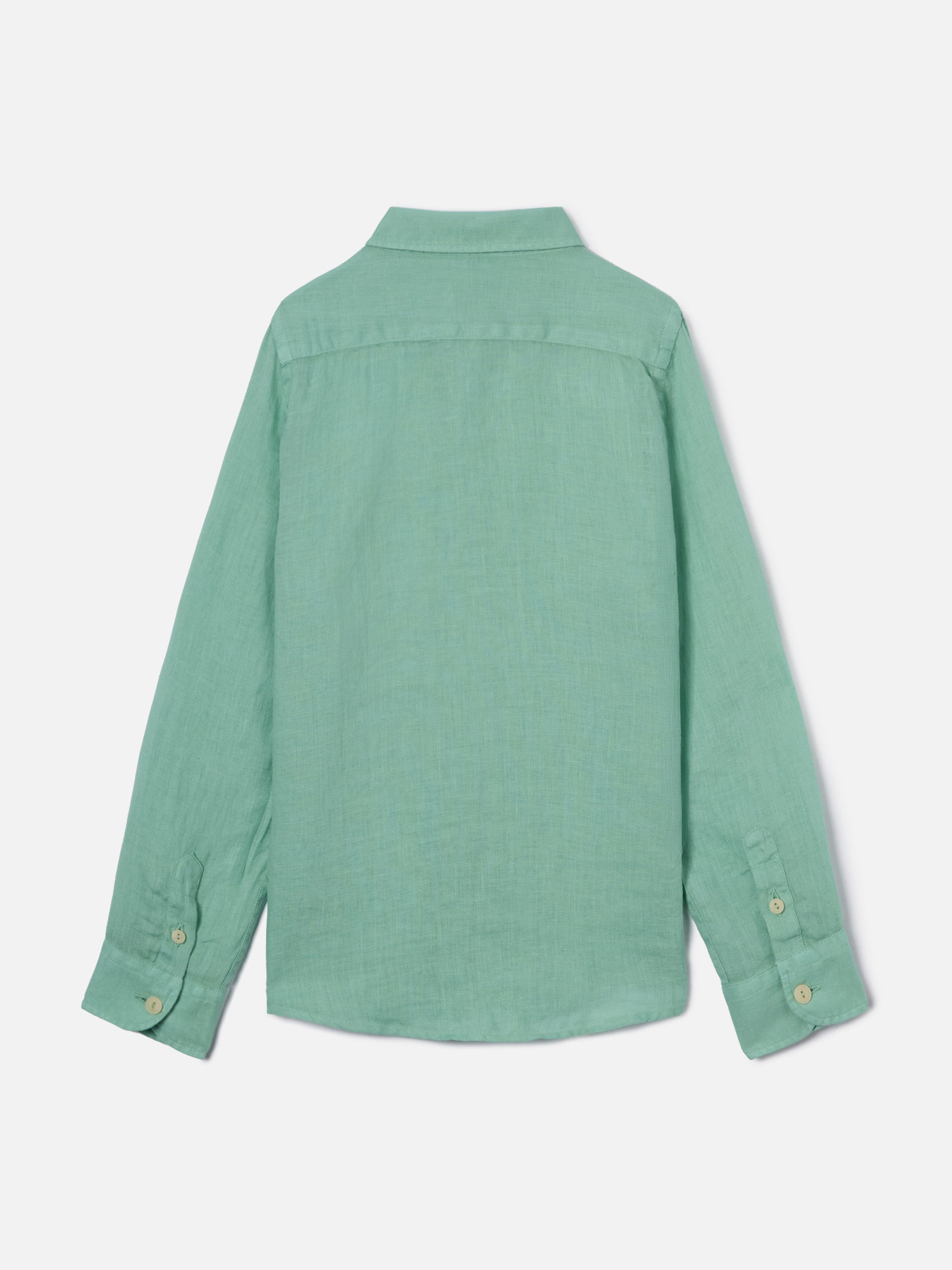 mc2-saint-barth-camicia-agnes-lino-verde-salvia-bambino image 4