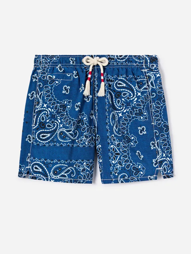 mc2-saint-barth-caprese-jr-costume-bambino-stampa-bandana-blu-navy image 1