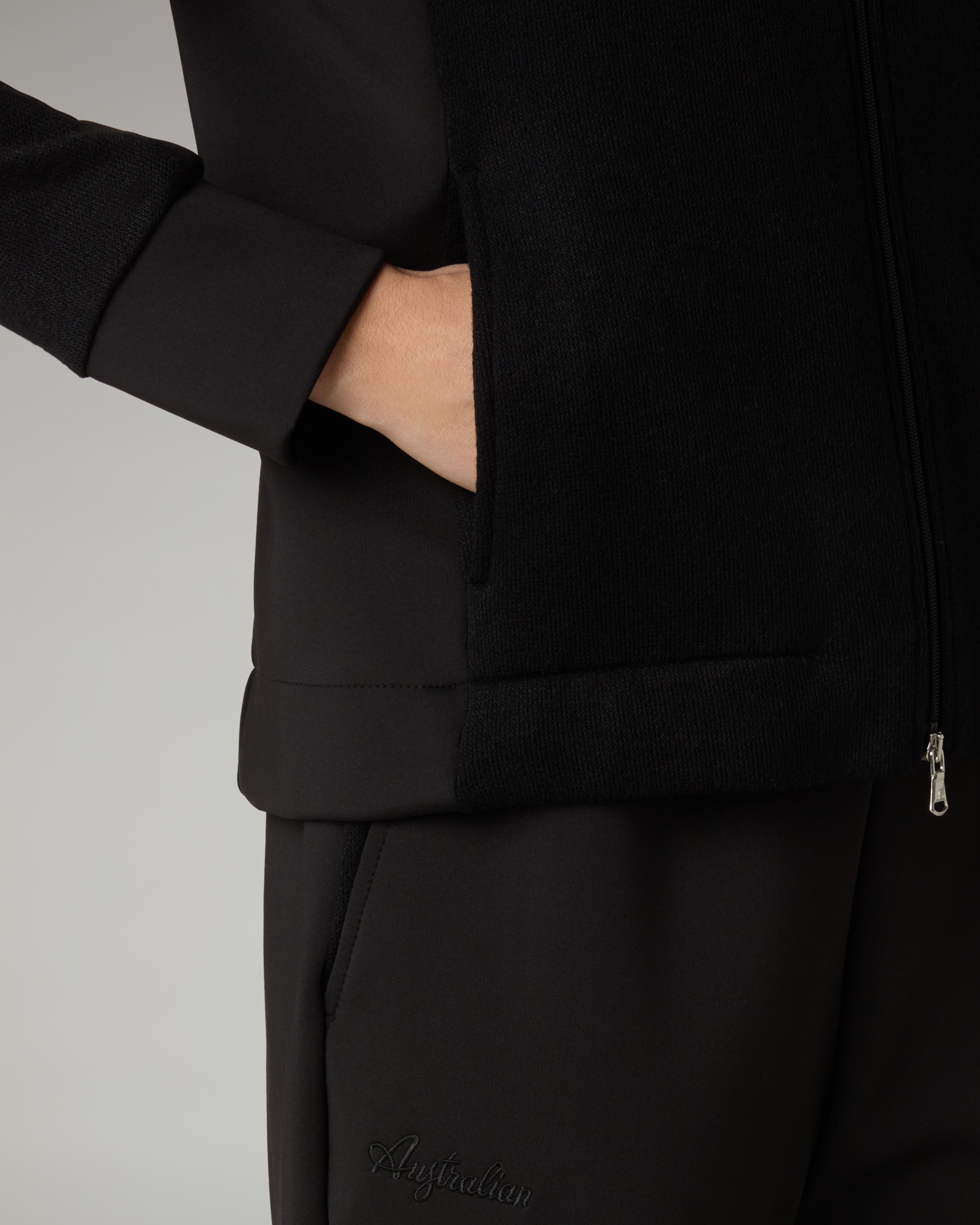australian-scuba-tuta-donna-nero-minou-full-zip-made-in-italy image 5