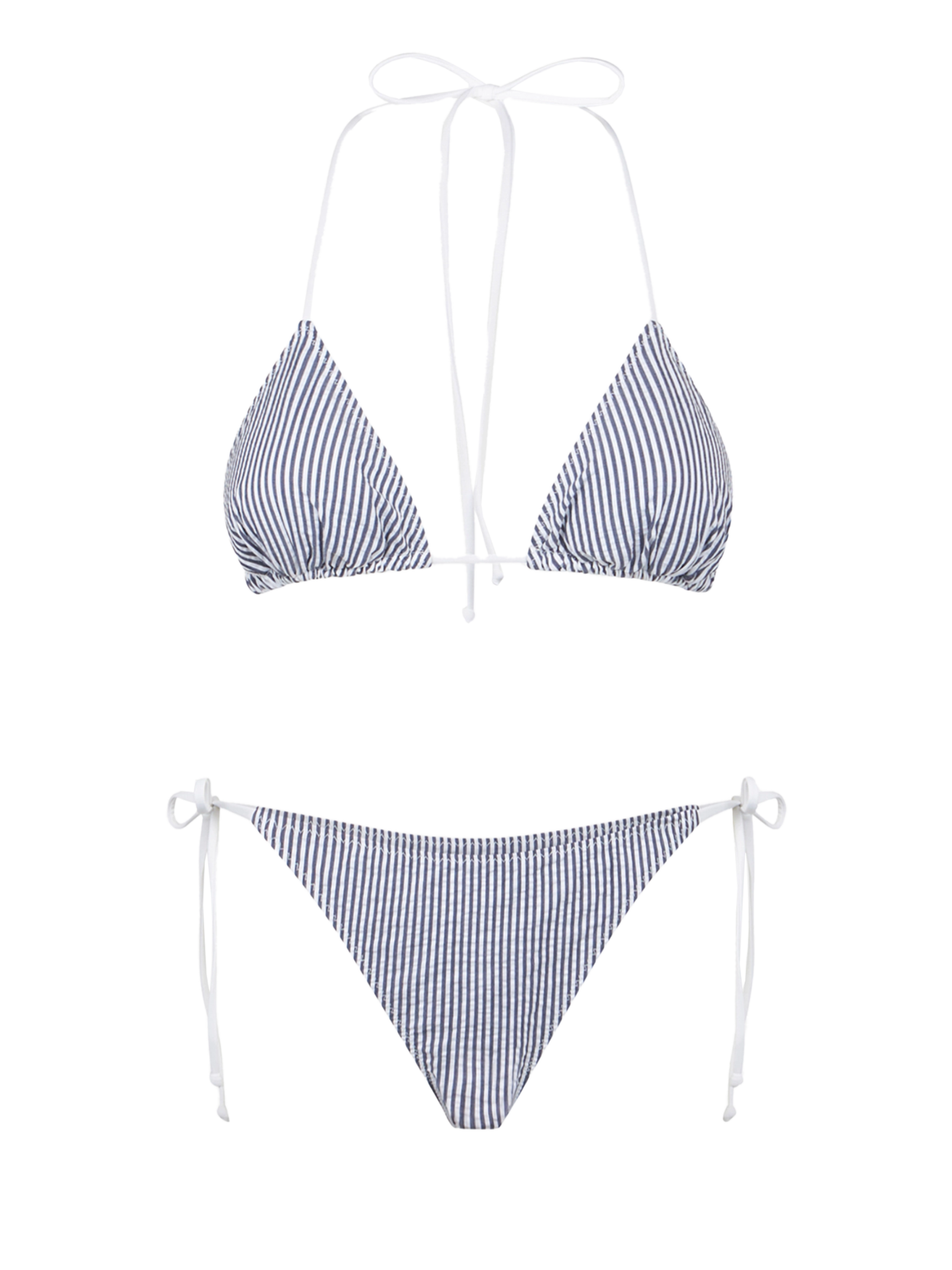 mc2-saint-barth-bikini-donna-triangolo-seersucker-leh0001-vir0001-a-righe-blu image 1