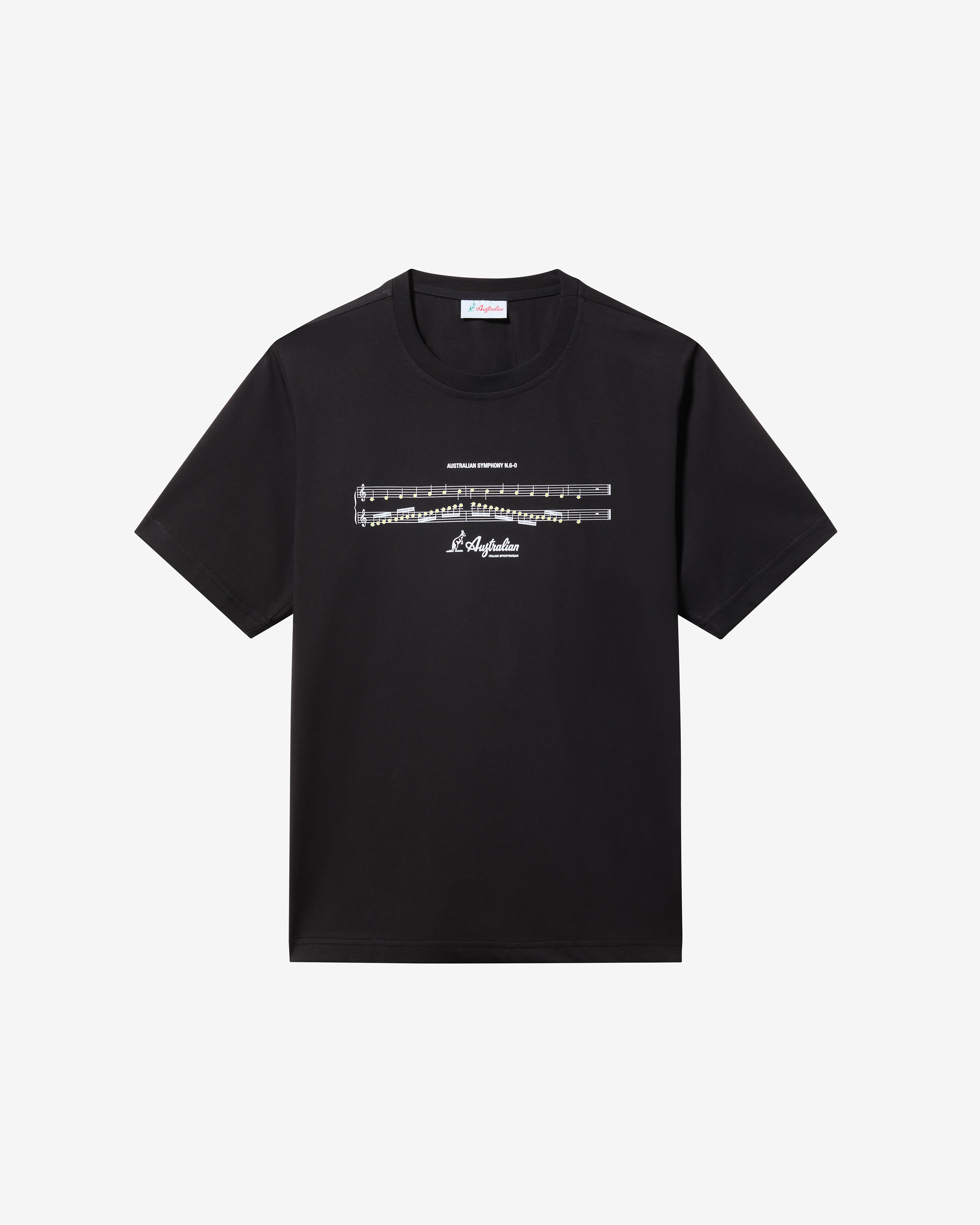 australian-symphony-t-shirt-cotone-nera image 4