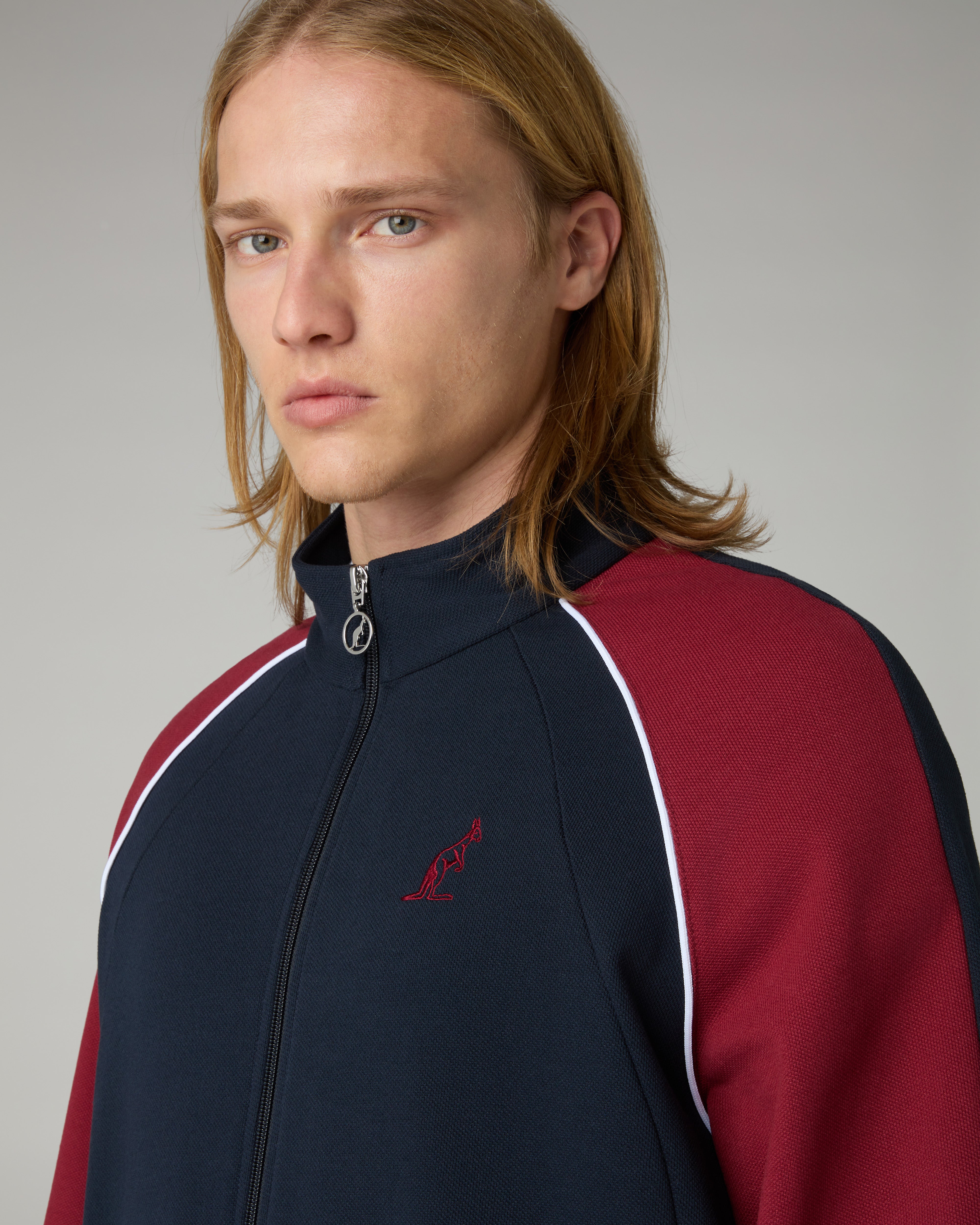 australian-posh-piquet-tracksuit-tuta-uomo-blu-navy image 5