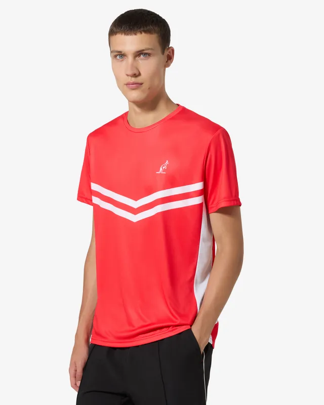 australian-tennis-crew-ace-t-shirt-rosso-vivo image 1