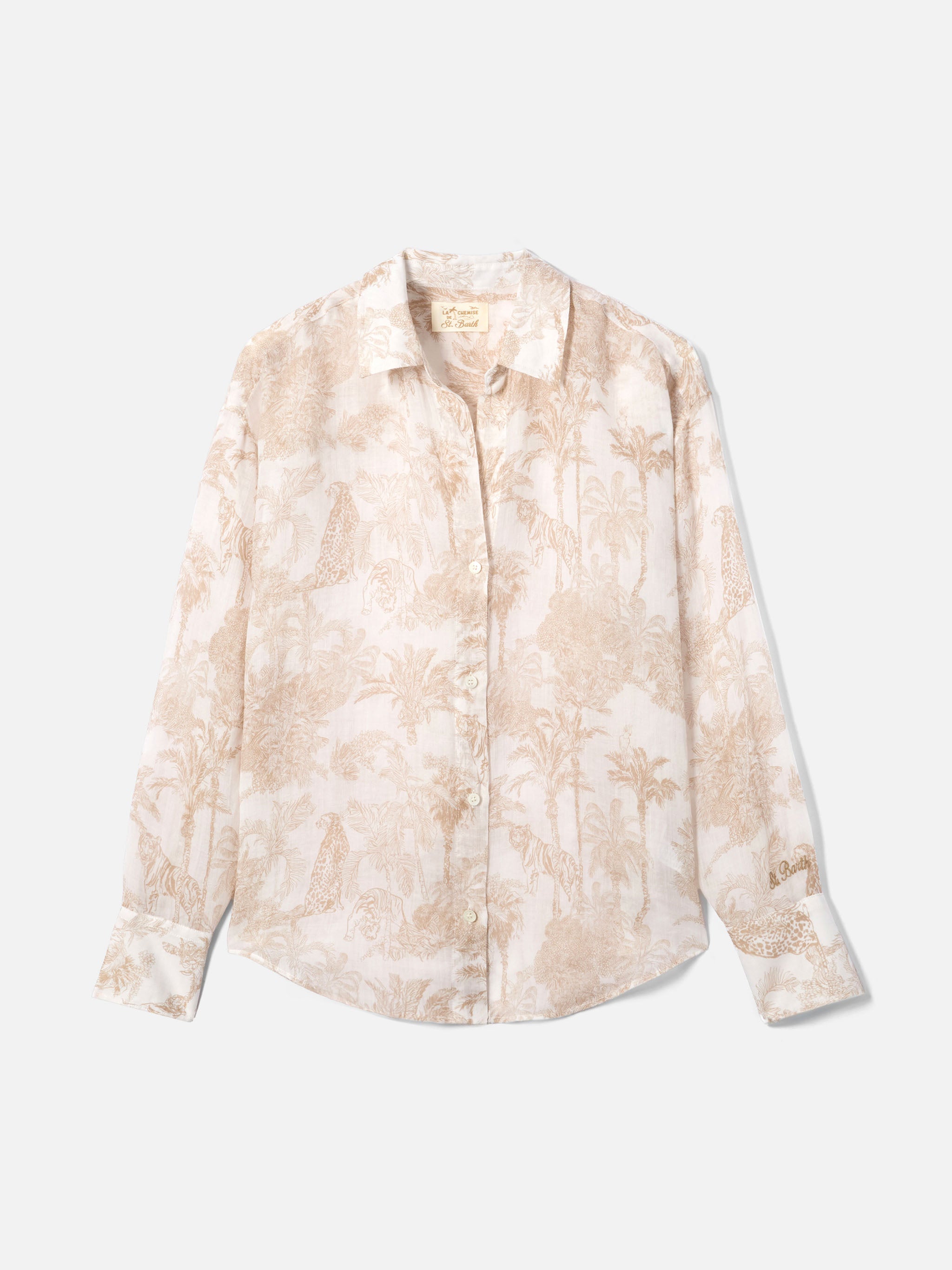 mc2-saint-barth-camicia-cristal-in-ramie-toile-de-jouy-beige-camicia-donna-overs image 5