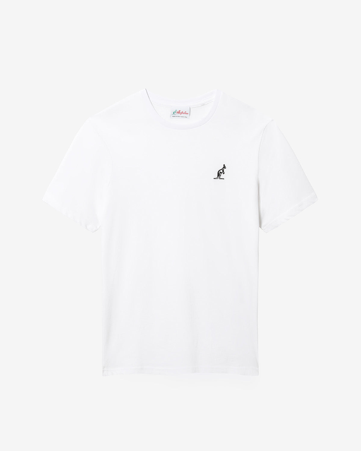 australian-basic-t-shirt-t-shirt-cotone-bianco-regular-fit image 5