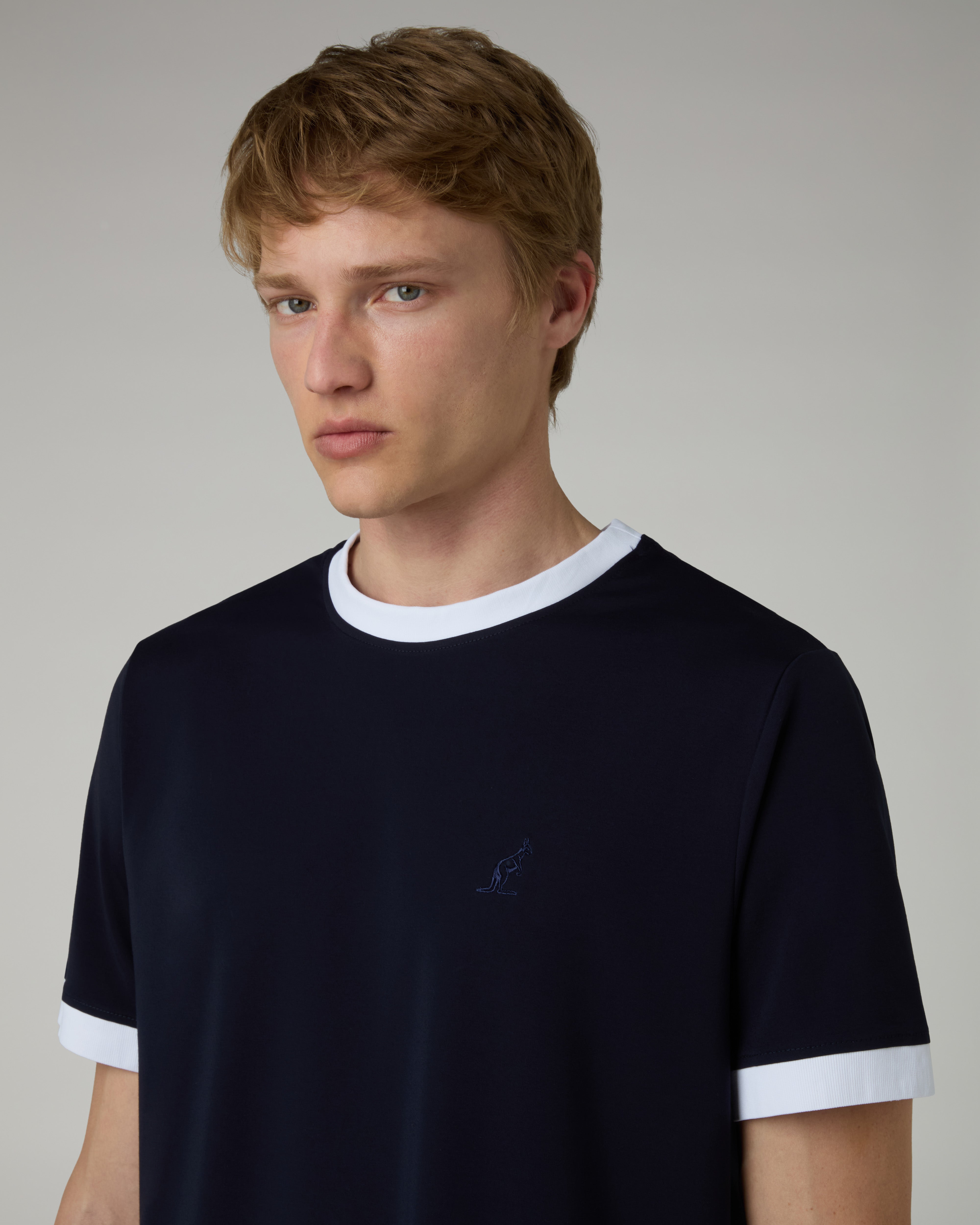 australian-flowline-t-shirt-eclipse-blue-interlock image 4