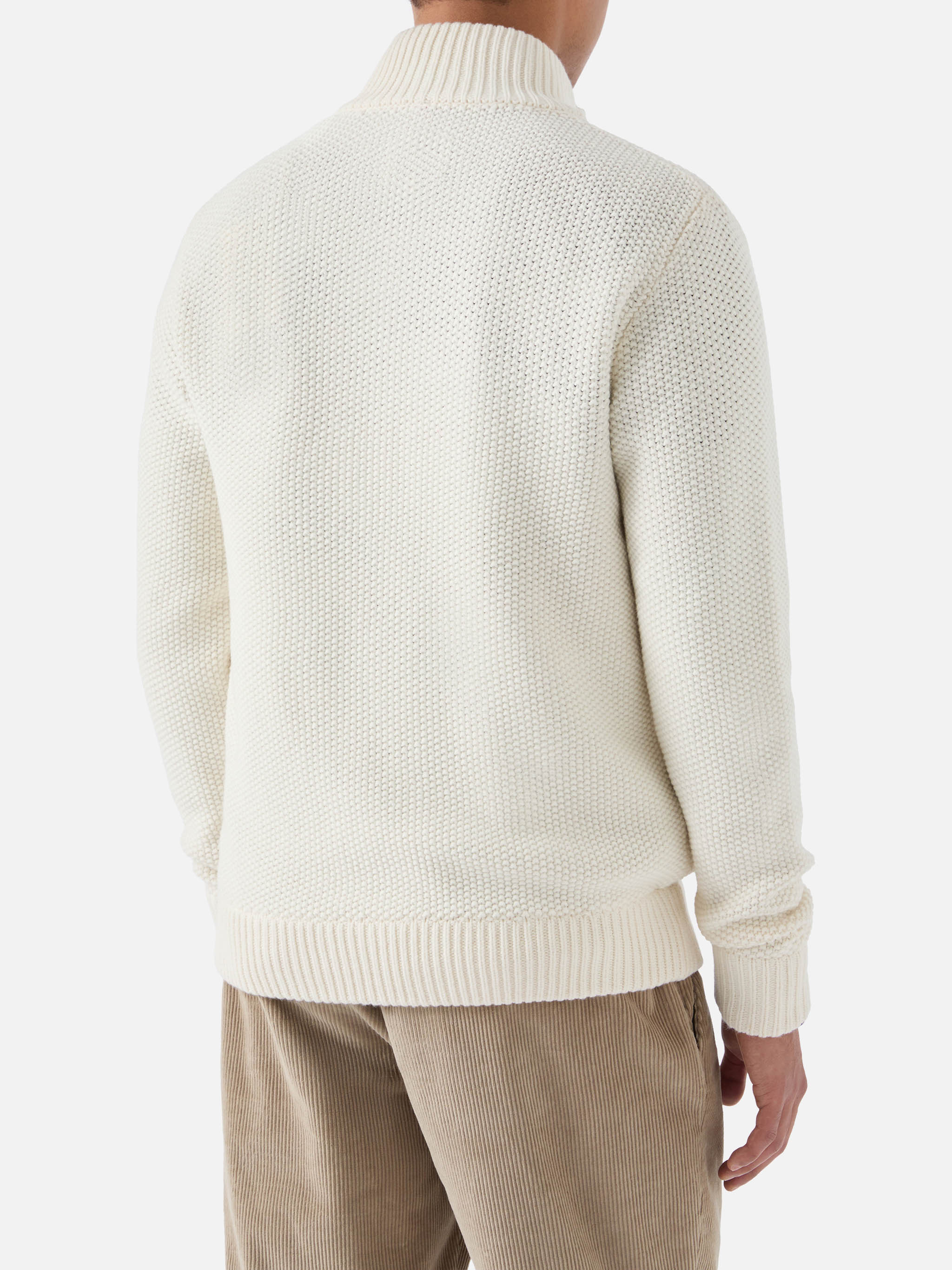 mc2-saint-barth-bomber-anermatt-uomo-bianco-in-maglia-di-lana-e-cashmere-con-tas image 3