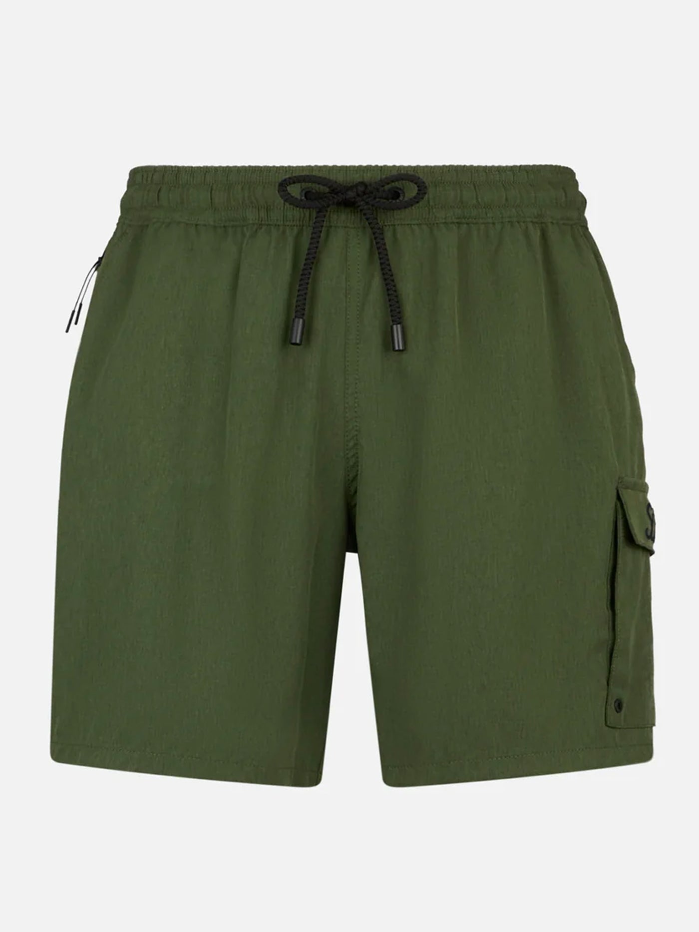 mc2-saint-barth-comfort-com0006-costume-mare-uomo-elasticizzato-verde-militare image 1