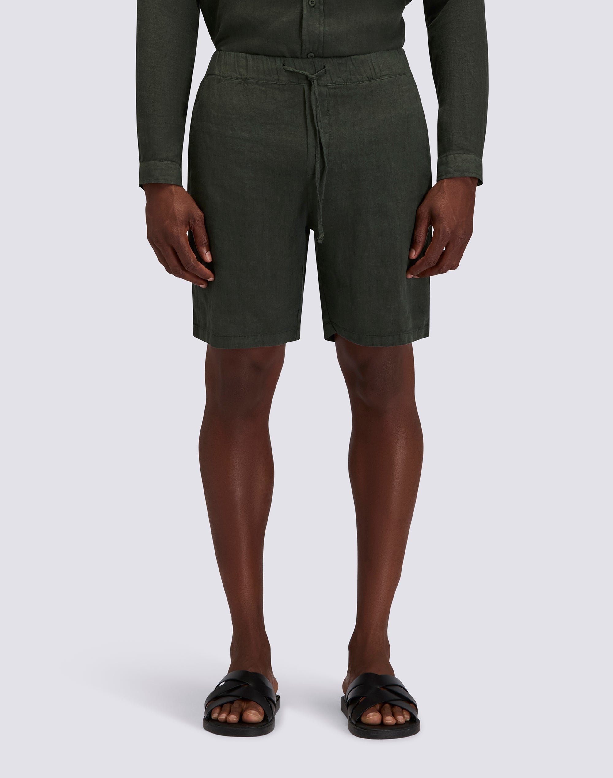 sundek-gm015wkli5tc-walkshort-uomo-in-lino-bermuda image 1