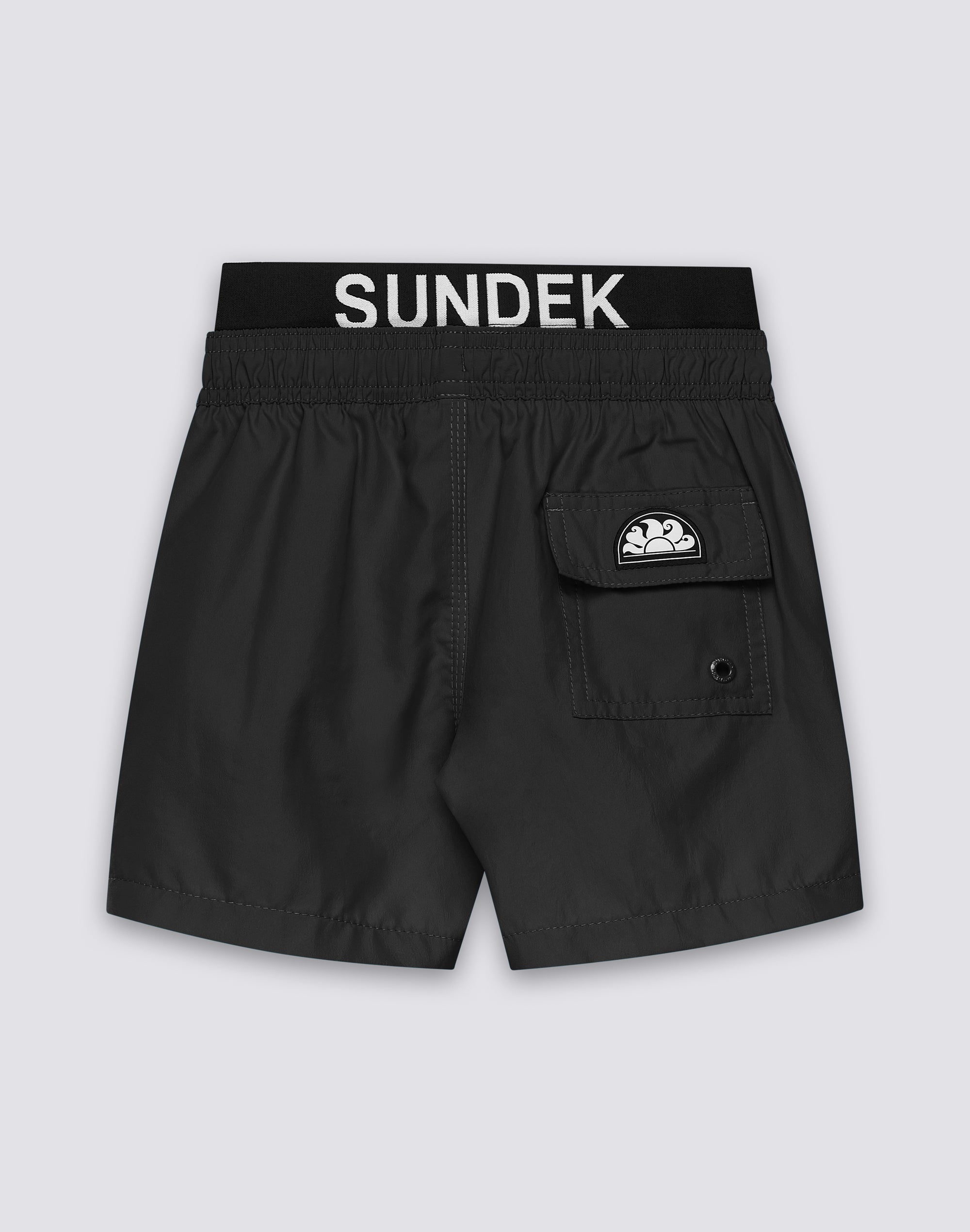 sundek-costume-da-bagno-bambino-in-poliestere-riciclato-repreve-con-elastico-log image 2