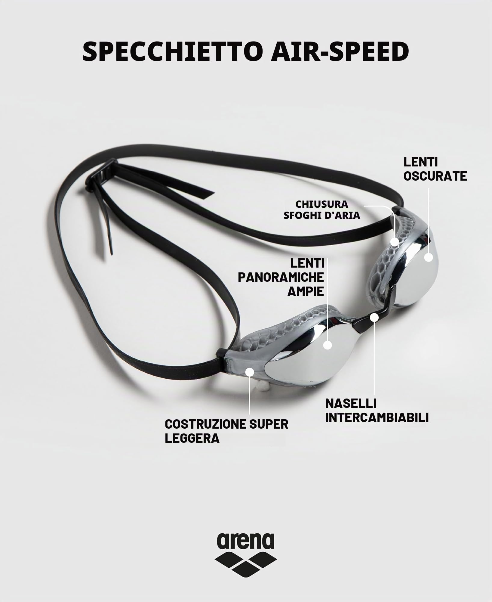 arena-airspeed-mirror-occhialini-gara-adulto-unisex image 3