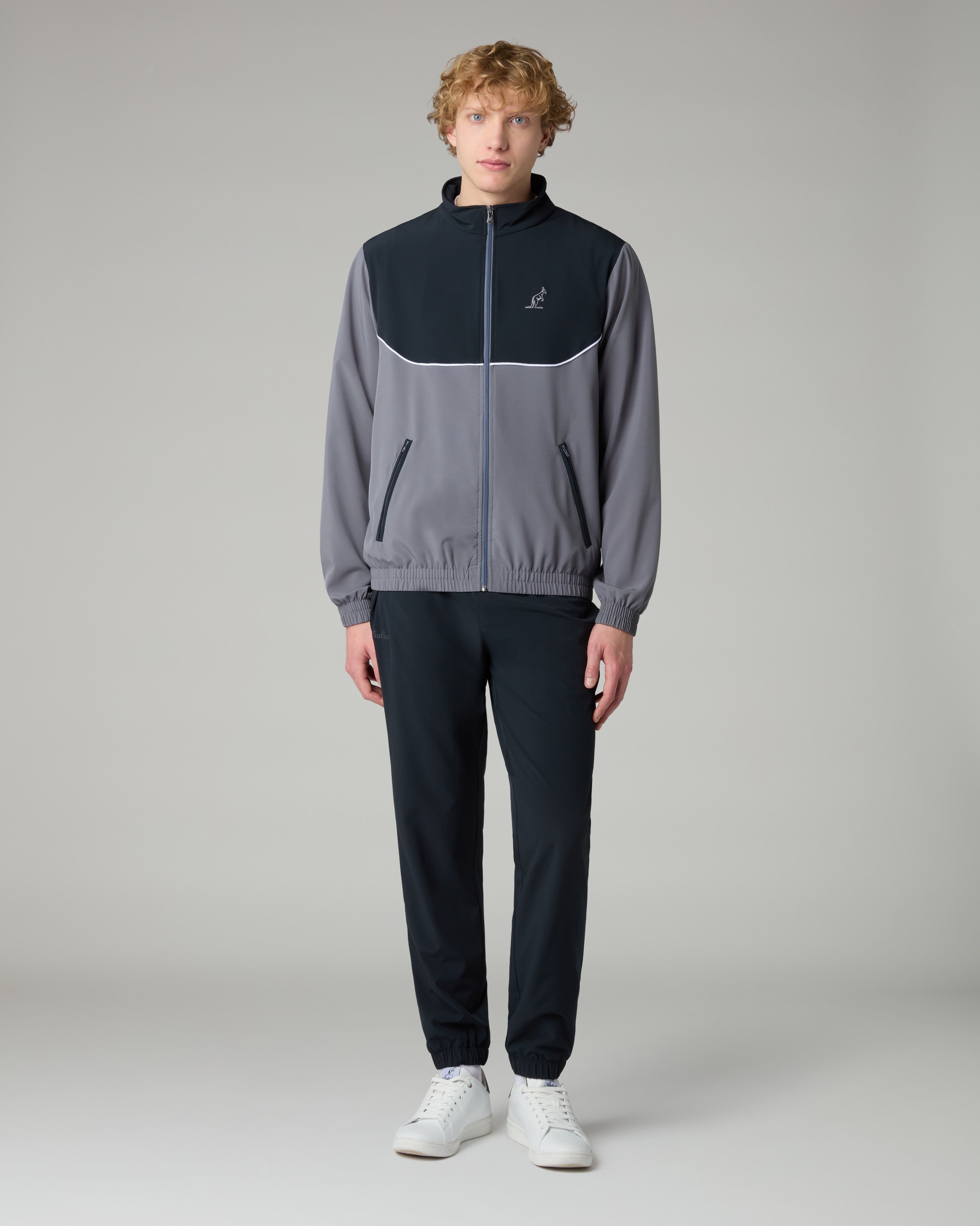 australian-gaucho-tracksuit-tuta-uomo-grigio-acciaio-slam image 1