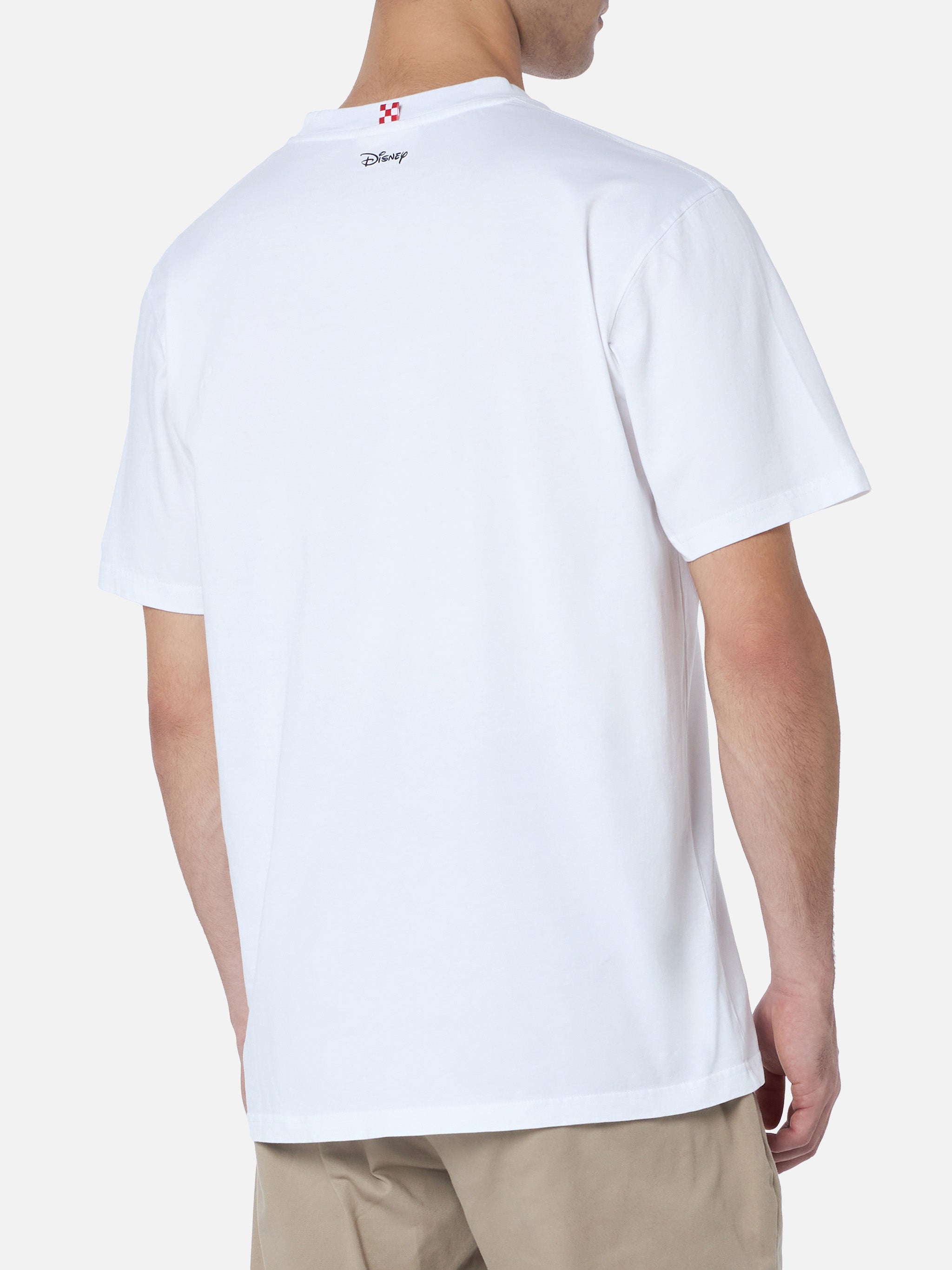 mc2-saint-barth-t-shirt-man-uomo-bianca-disney-mickey-special-edition image 4